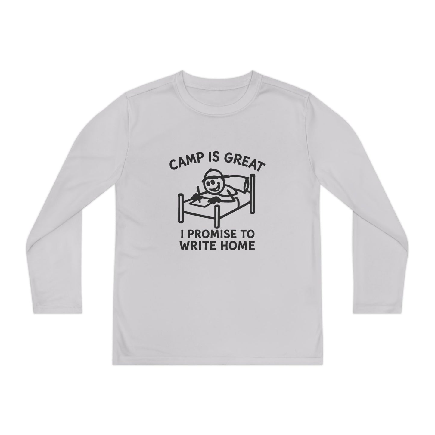 Youth Long Sleeve Competitor Tee Write Home