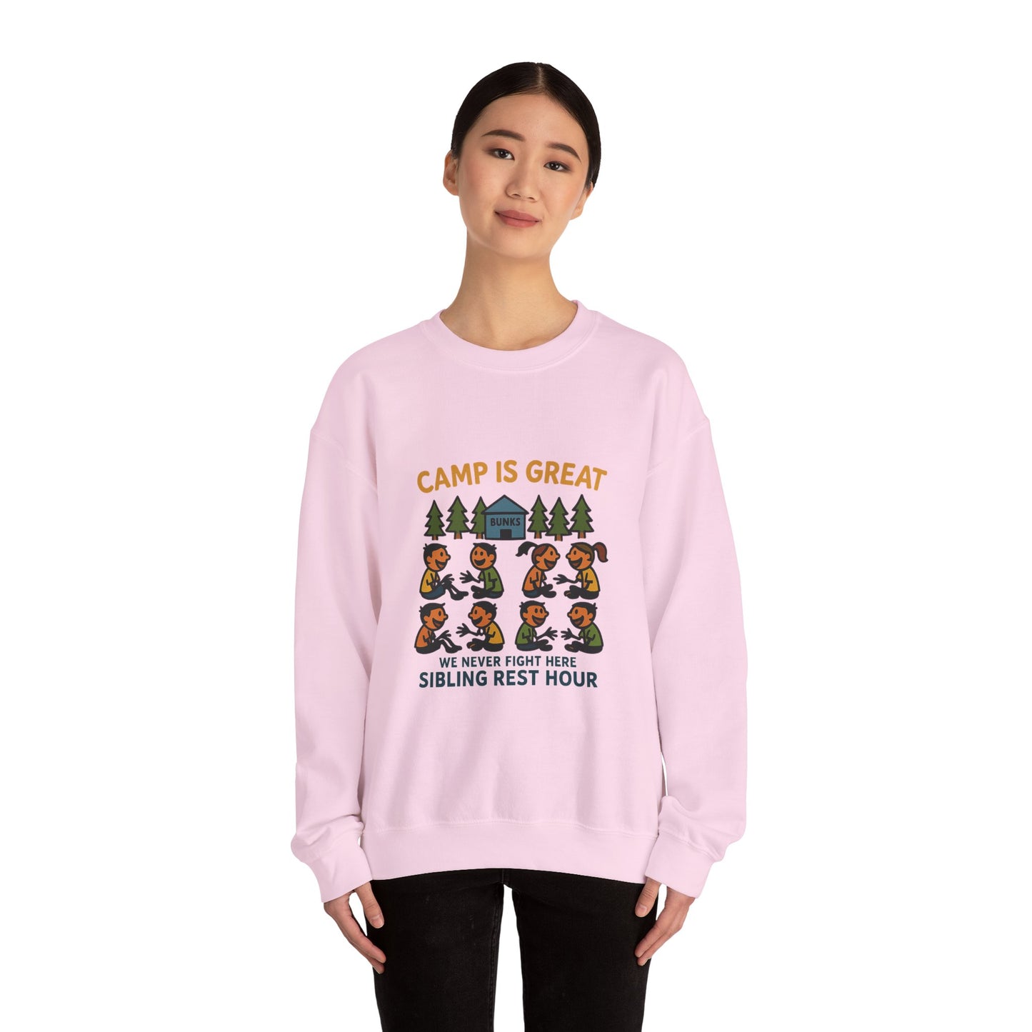 Unisex Heavy Blend™ Crewneck Sweatshirt Sibling Rest Hour