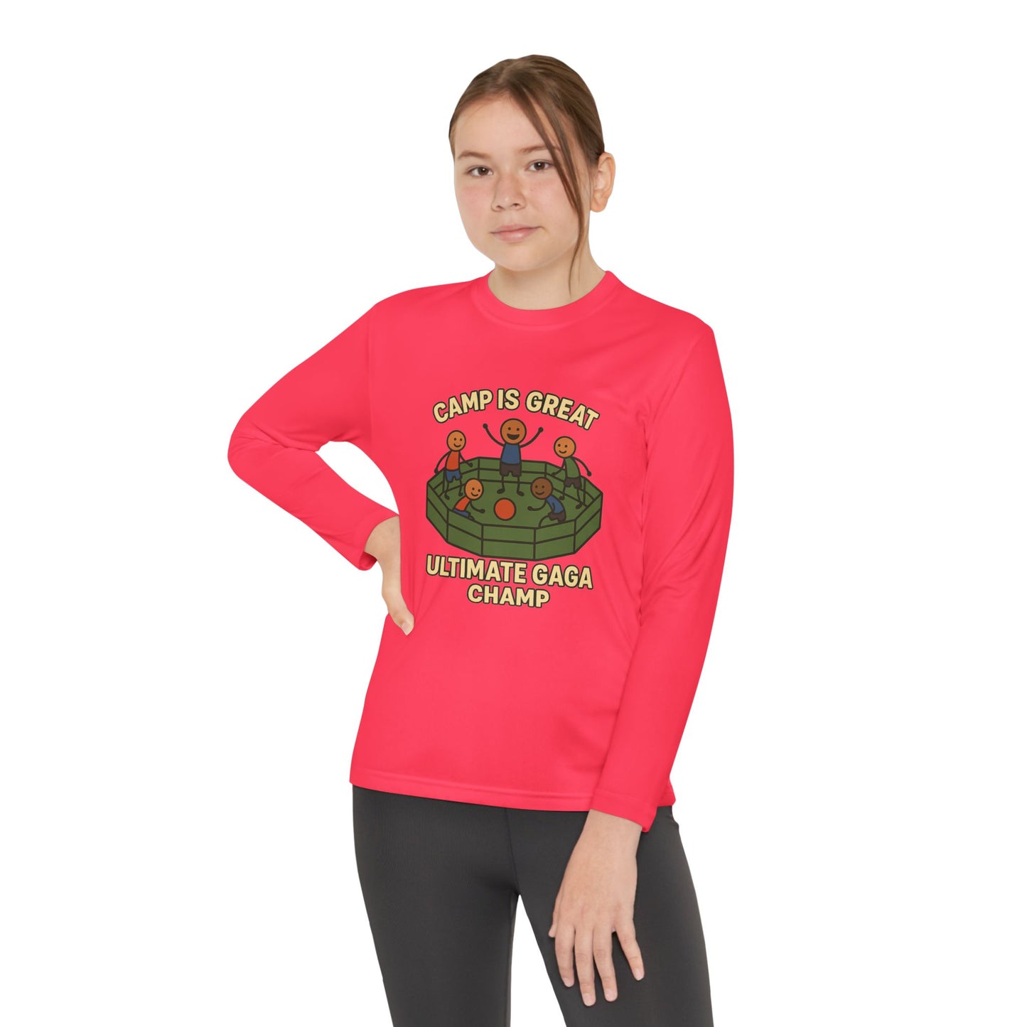 Youth Long Sleeve Competitor Tee GA Champ