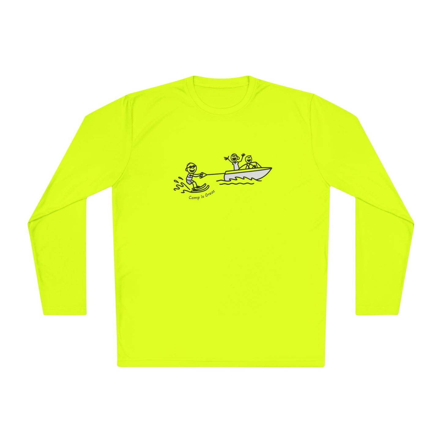 Unisex Lightweight Long Sleeve Tee Waterski