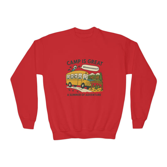 Youth Crewneck Sweatshirt Bus