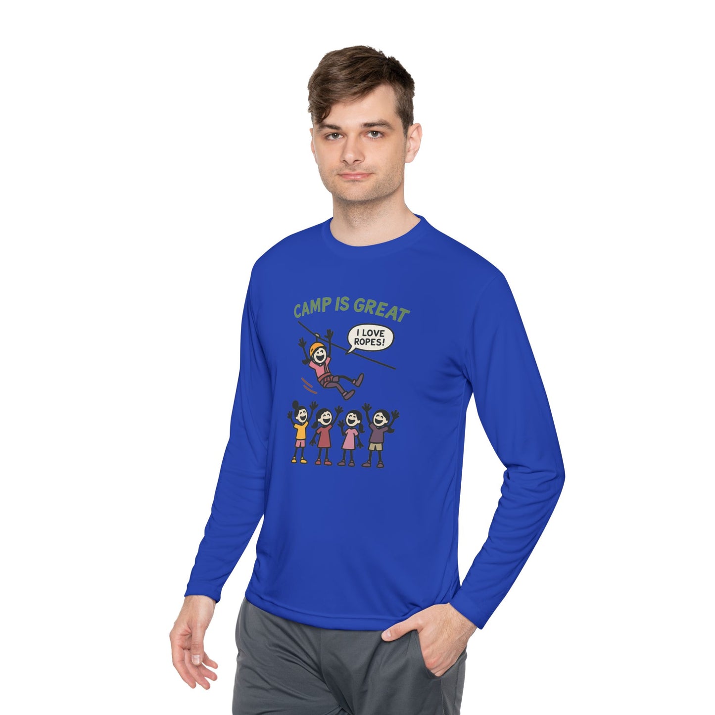 Unisex Lightweight Long Sleeve Tee Ropes