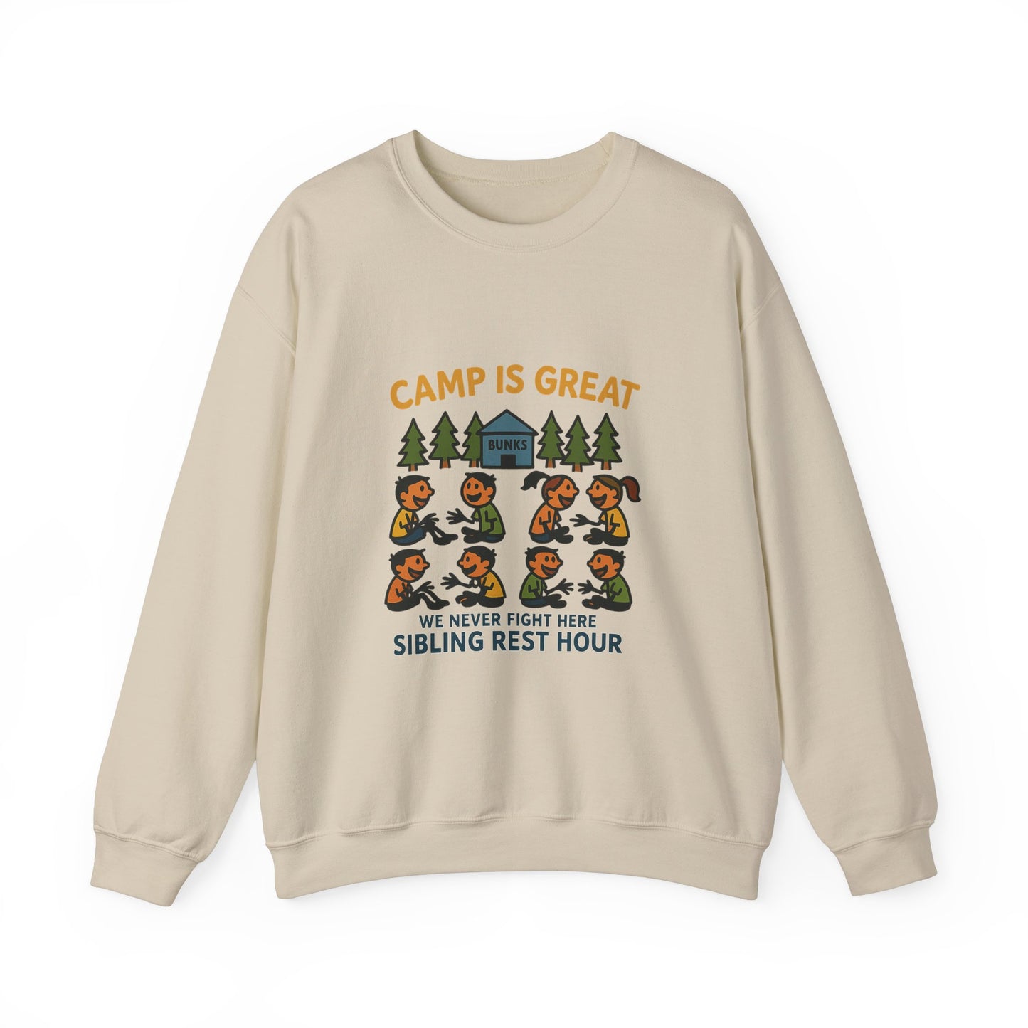 Unisex Heavy Blend™ Crewneck Sweatshirt Sibling Rest Hour