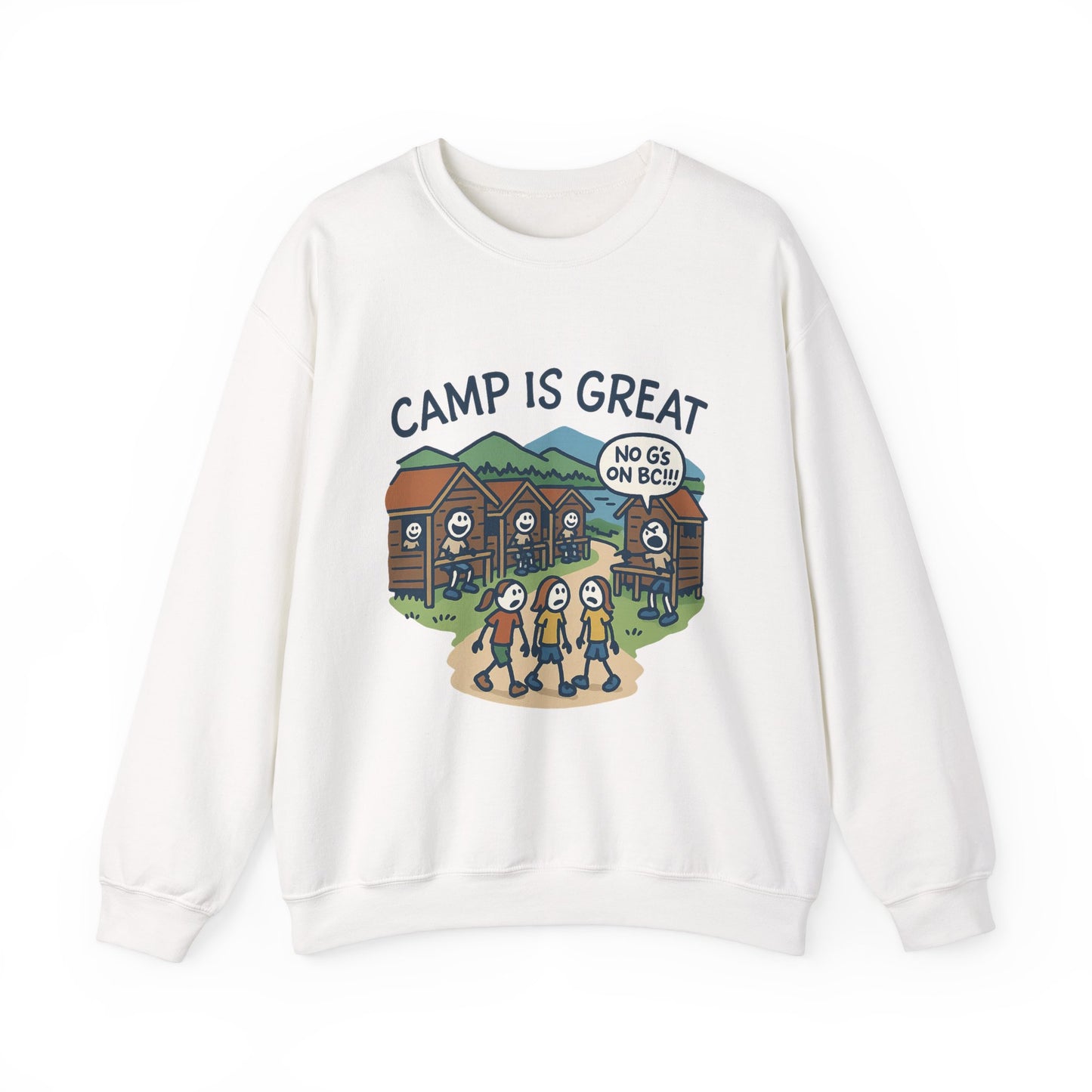 Unisex Heavy Blend™ Crewneck Sweatshirt No G's on BC