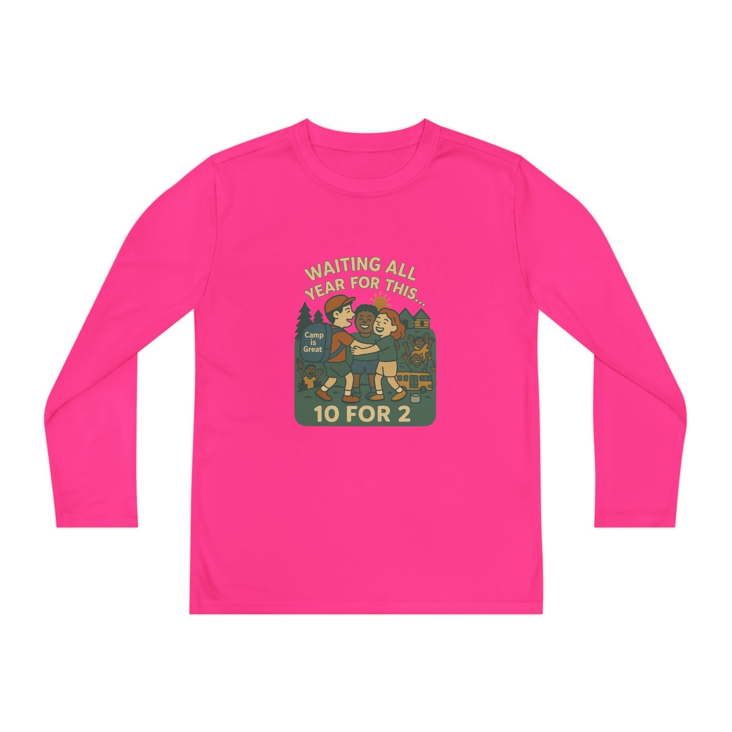 Youth Long Sleeve Competitor Tee Opening Day