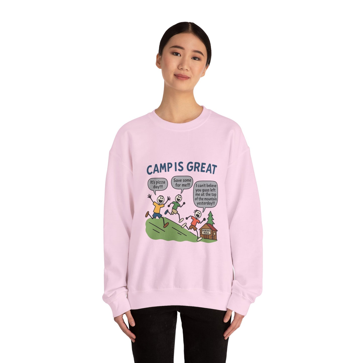 Unisex Heavy Blend™ Crewneck Sweatshirt Pizza Day