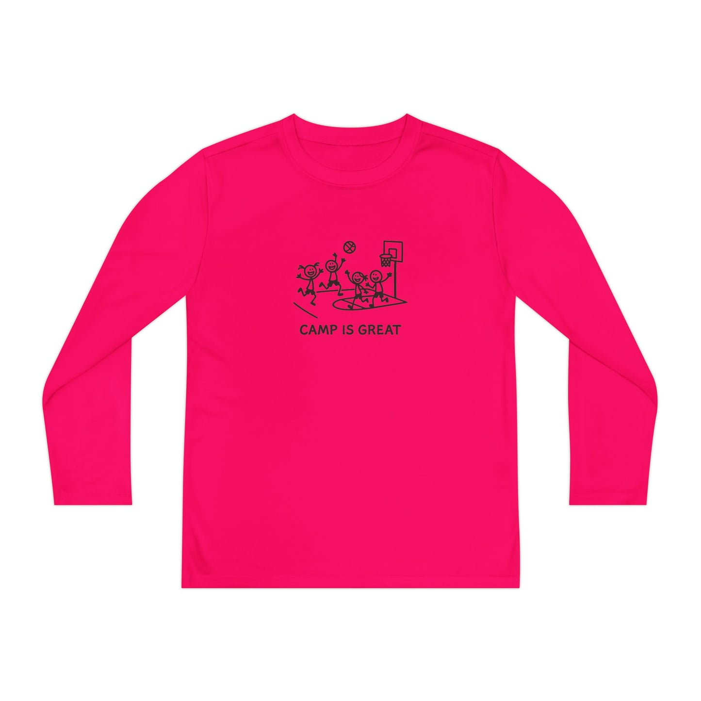 Youth Long Sleeve Competitor Tee Basketball
