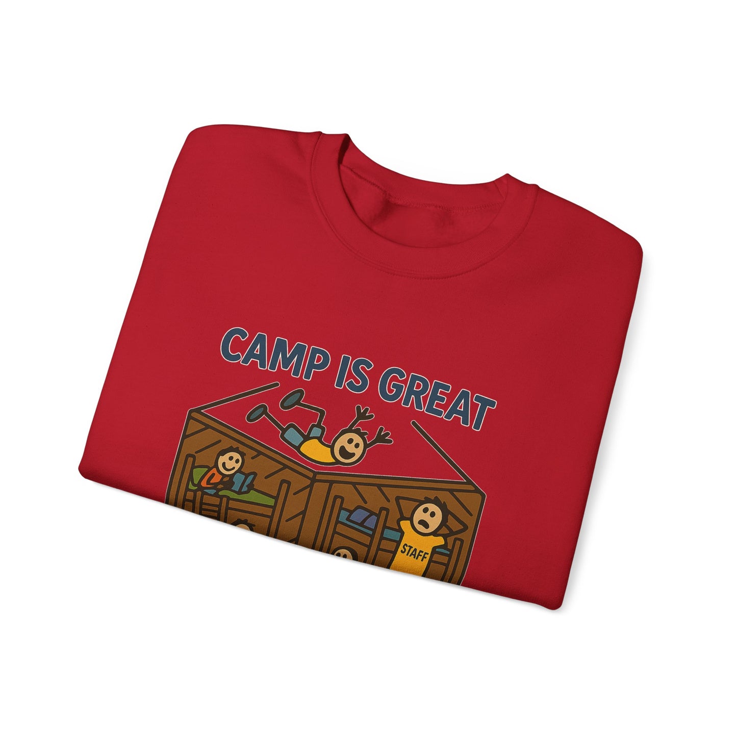 Unisex Heavy Blend™ Crewneck Sweatshirt Typical Day in the Cabin