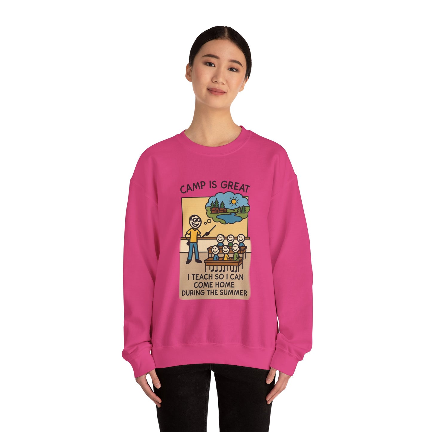 Unisex Heavy Blend™ Crewneck Sweatshirt Teacher