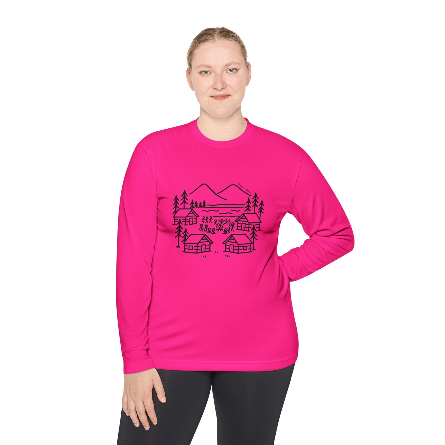 Unisex Lightweight Long Sleeve Tee Landscape