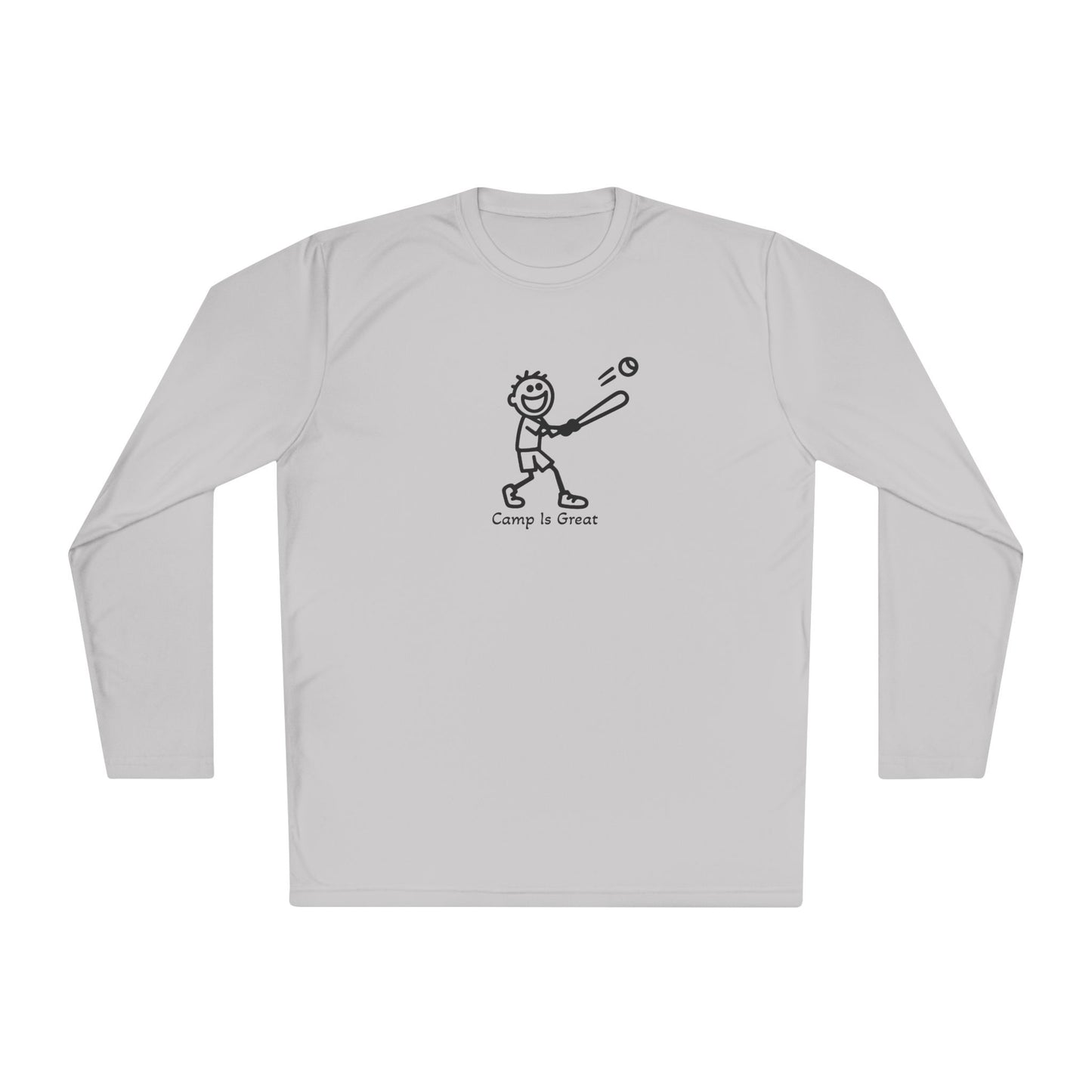 Unisex Lightweight Long Sleeve Tee Baseball