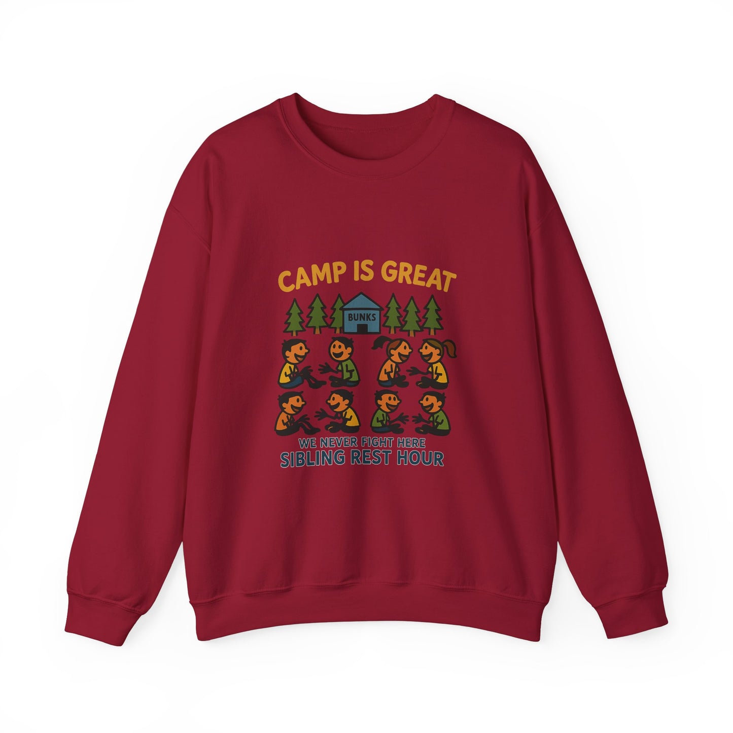 Unisex Heavy Blend™ Crewneck Sweatshirt Sibling Rest Hour
