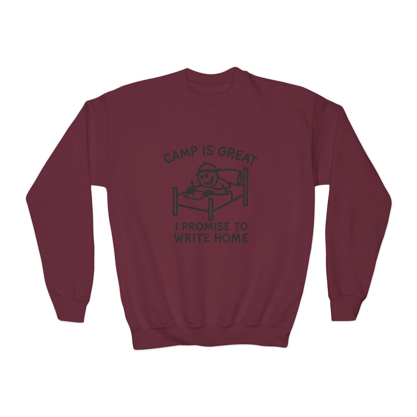 Youth Crewneck Sweatshirt Write Home
