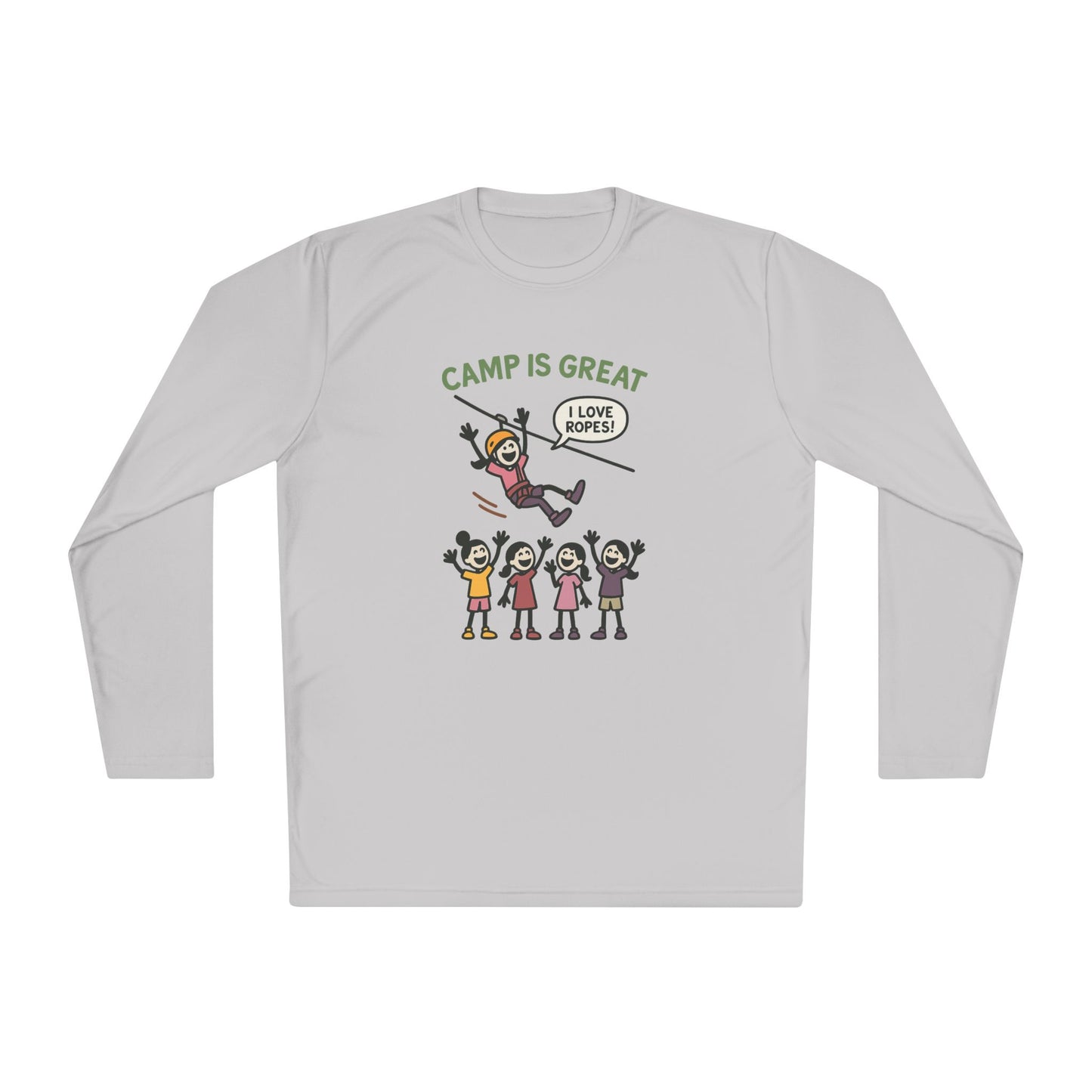 Unisex Lightweight Long Sleeve Tee Ropes