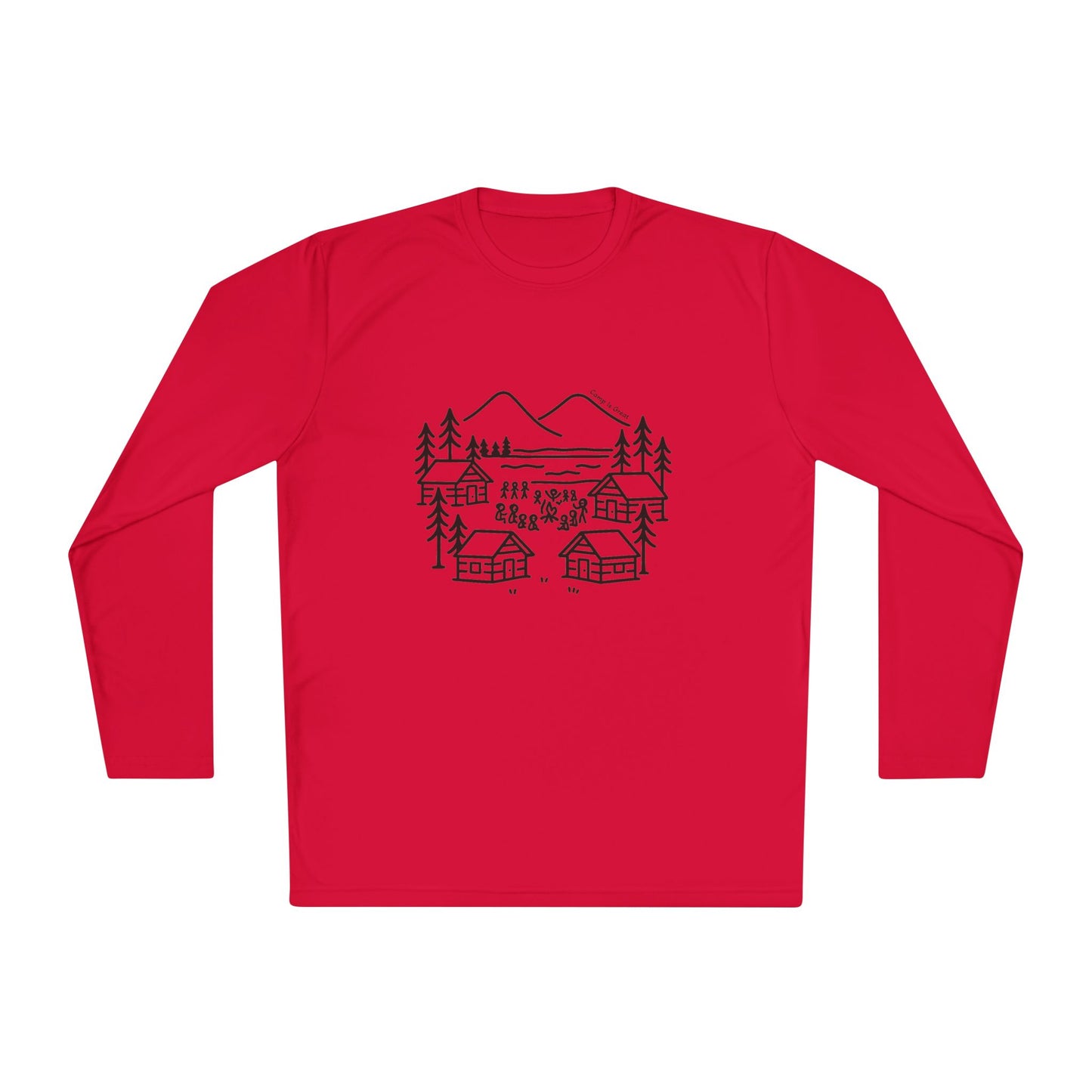 Unisex Lightweight Long Sleeve Tee Landscape