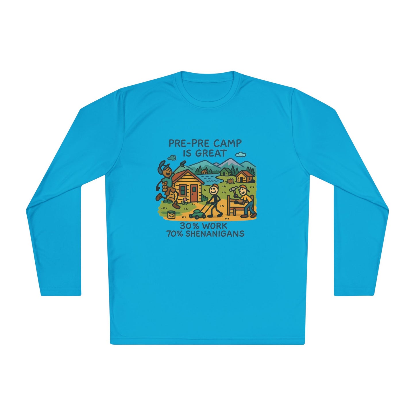 Unisex Lightweight Long Sleeve Tee Pre-Pre-Camp