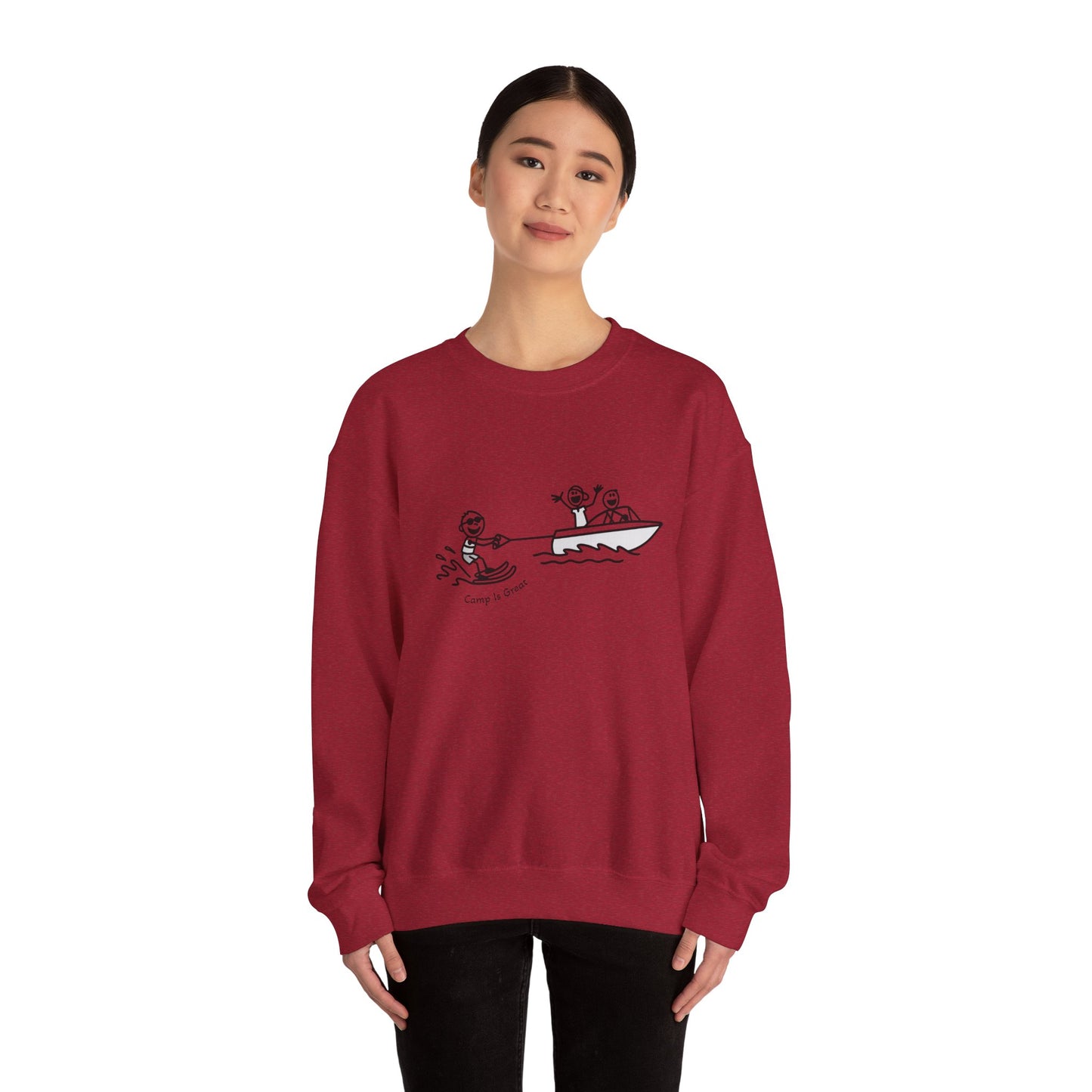Unisex Heavy Blend™ Crewneck Sweatshirt Waterski