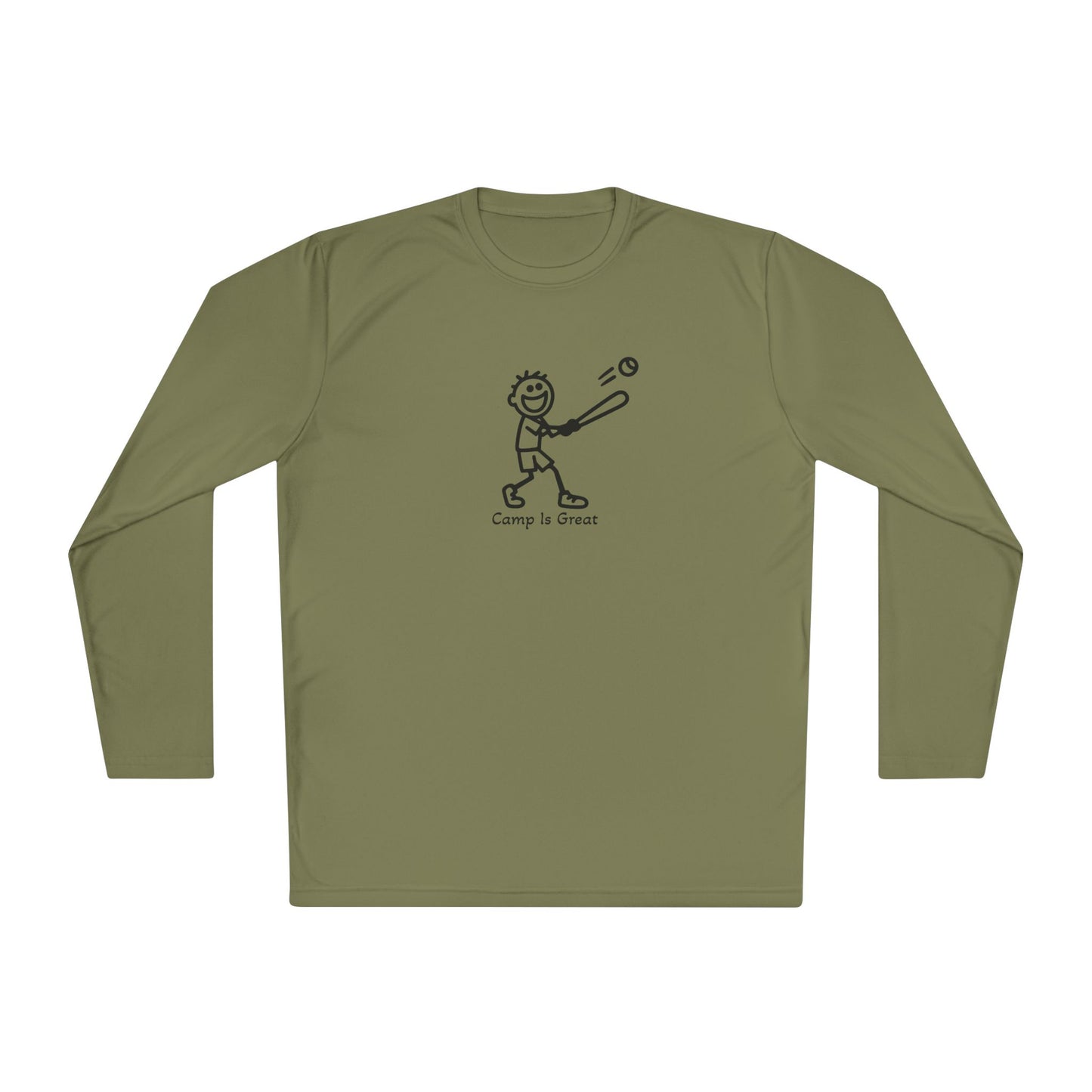 Unisex Lightweight Long Sleeve Tee Baseball