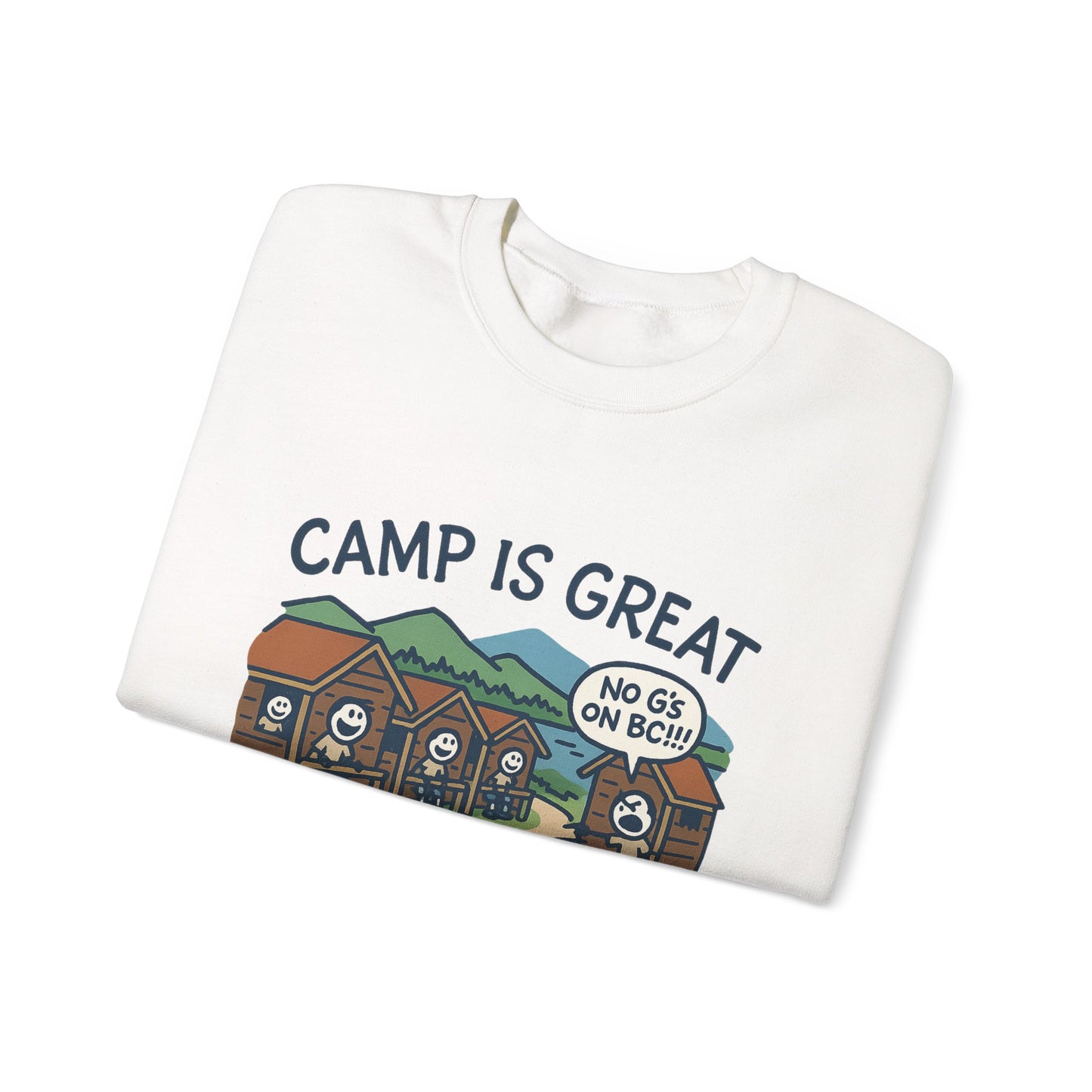 Unisex Heavy Blend™ Crewneck Sweatshirt No G's on BC
