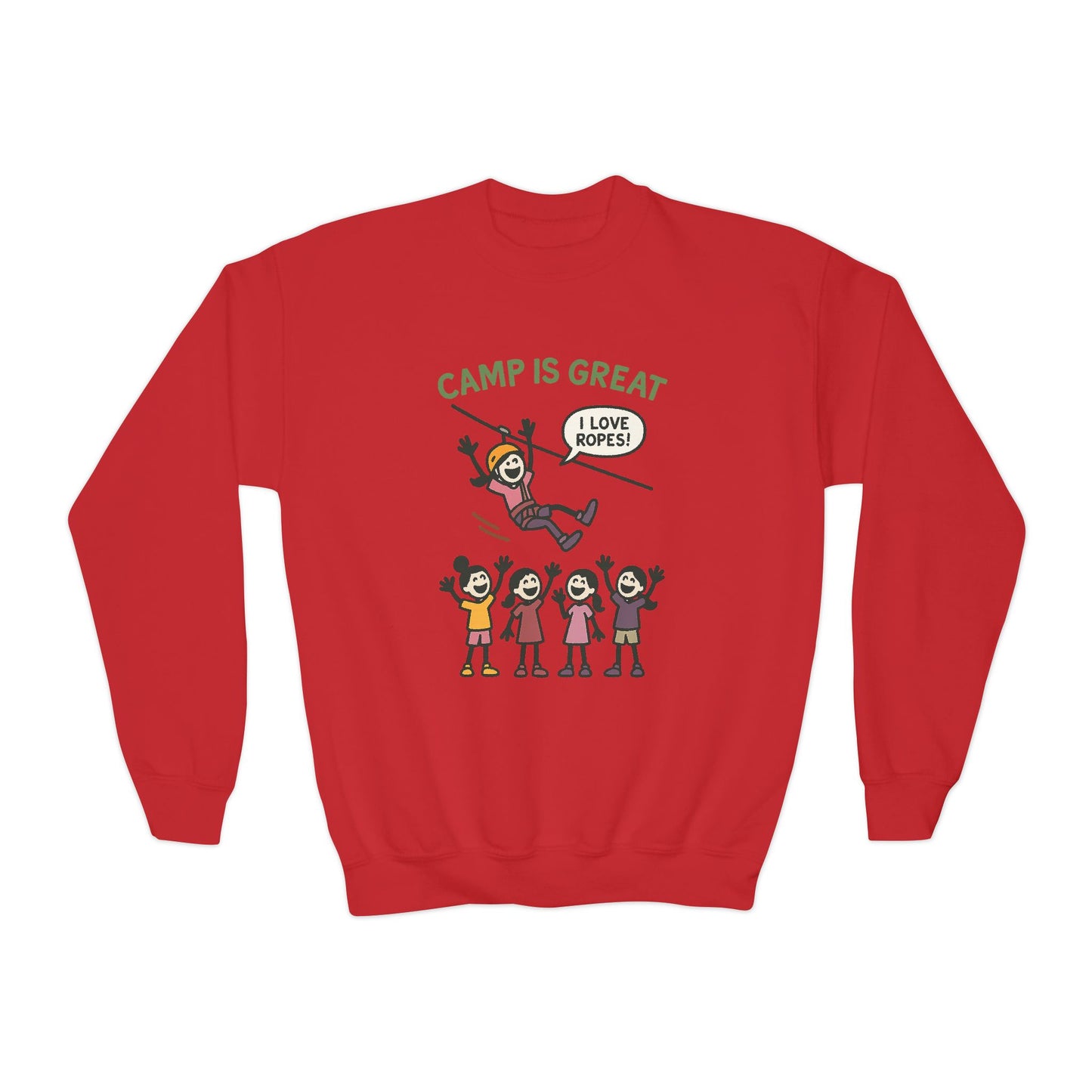 Youth Crewneck Sweatshirt Ropes