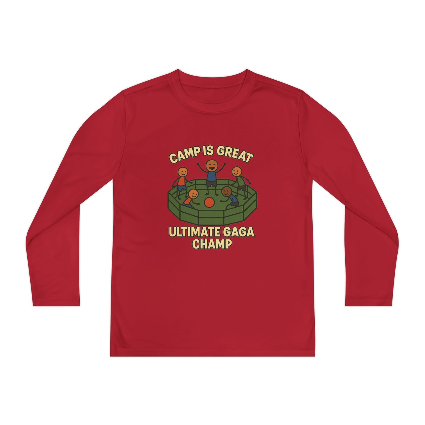 Youth Long Sleeve Competitor Tee GA Champ