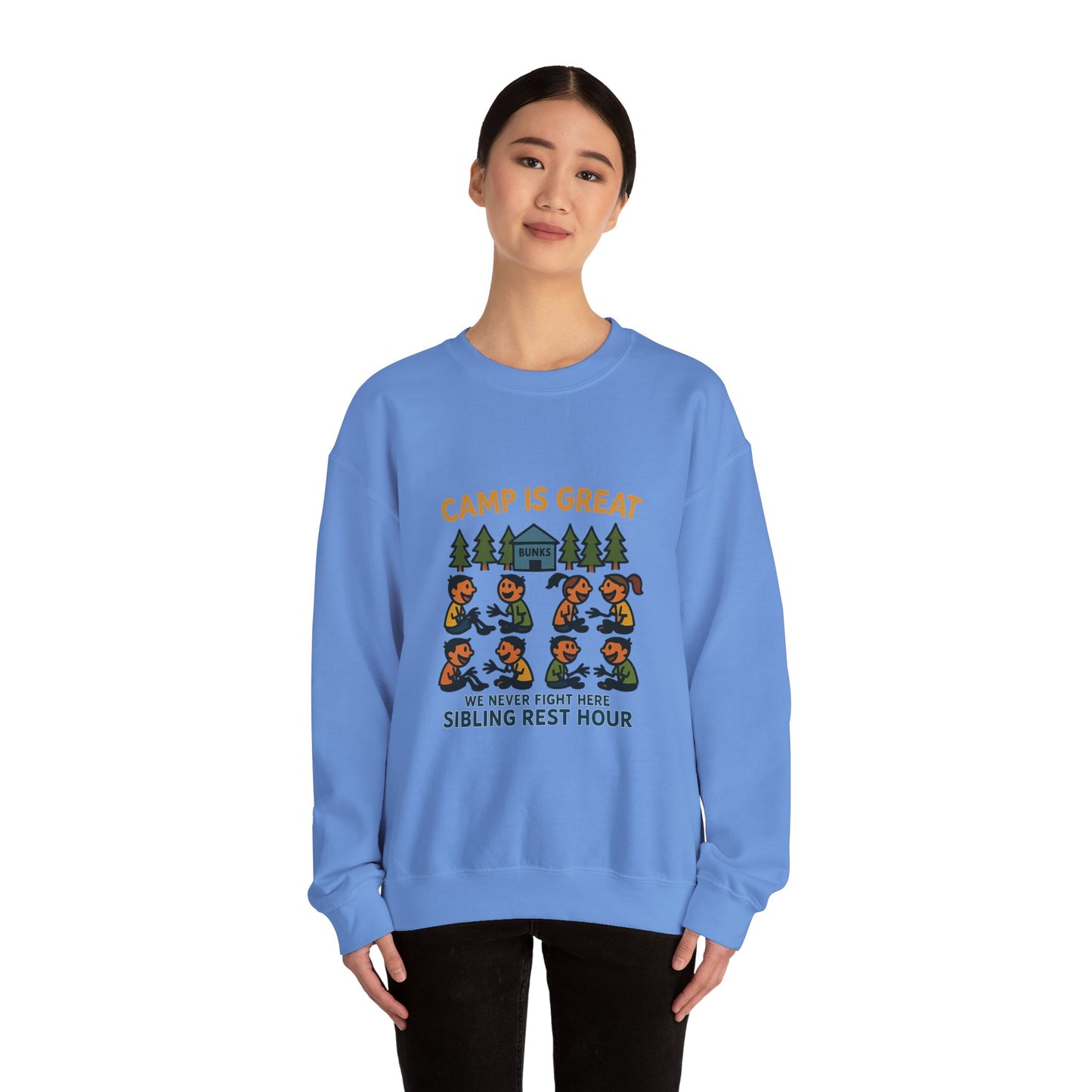 Unisex Heavy Blend™ Crewneck Sweatshirt Sibling Rest Hour