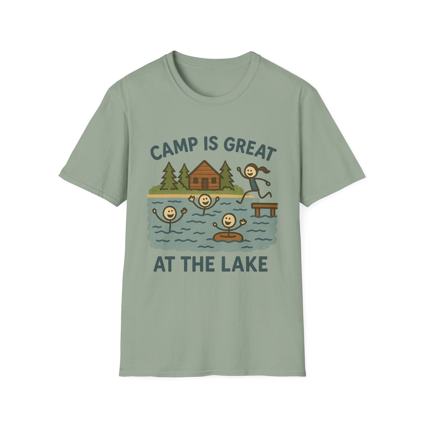 Unisex Softstyle T-Shirt Lake