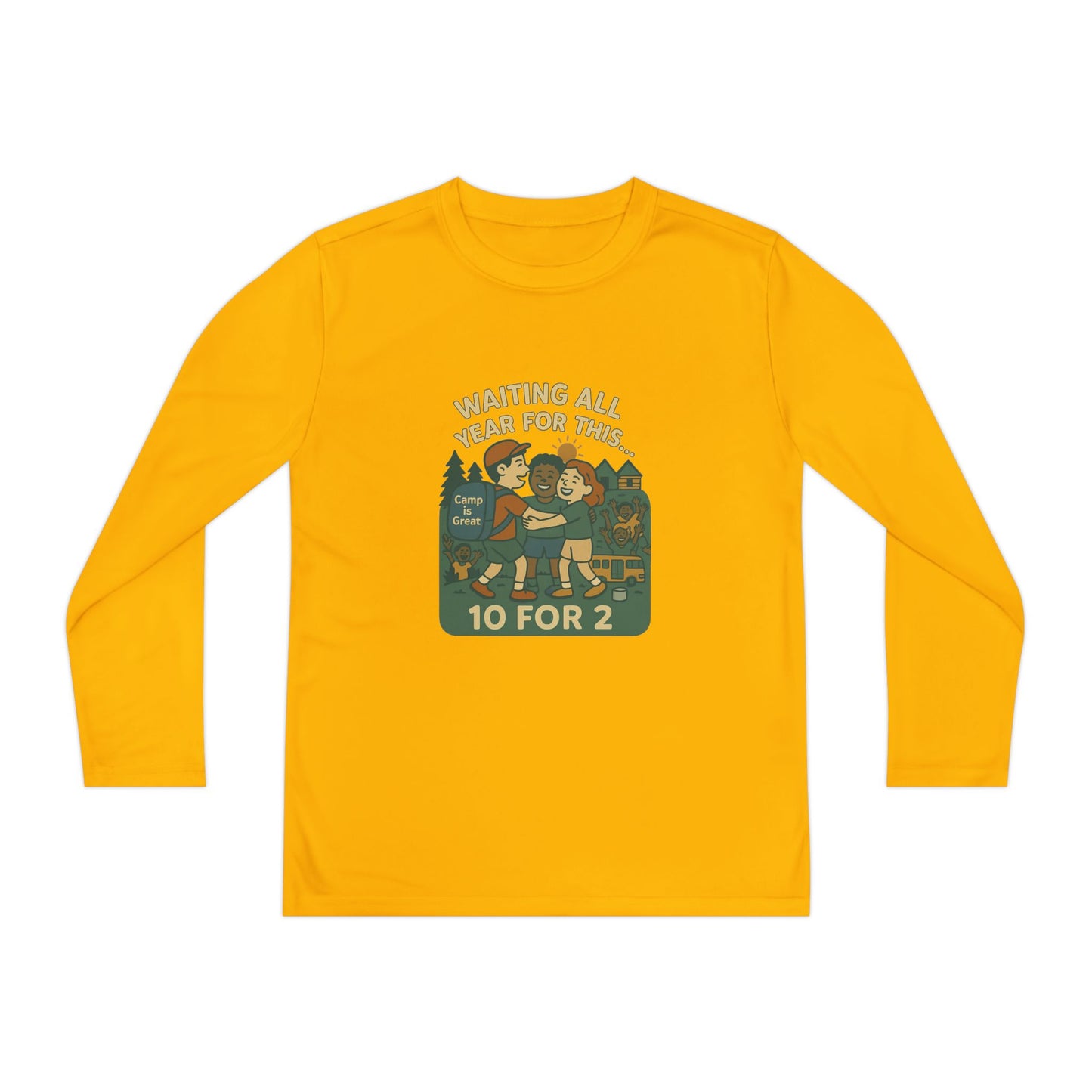 Youth Long Sleeve Competitor Tee Opening Day