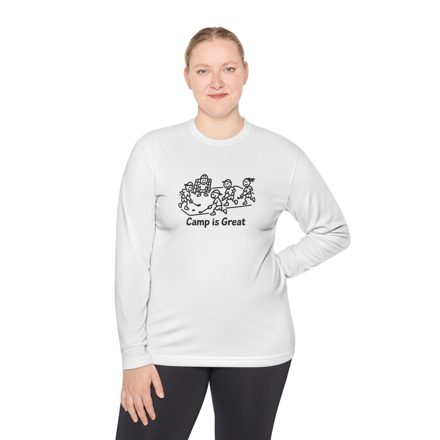 Unisex Lightweight Long Sleeve Tee Hockey