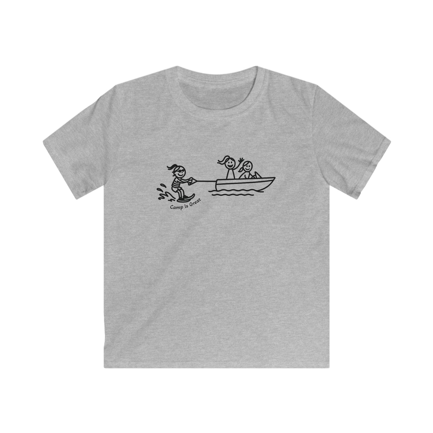 Kids Softstyle Tee Waterski