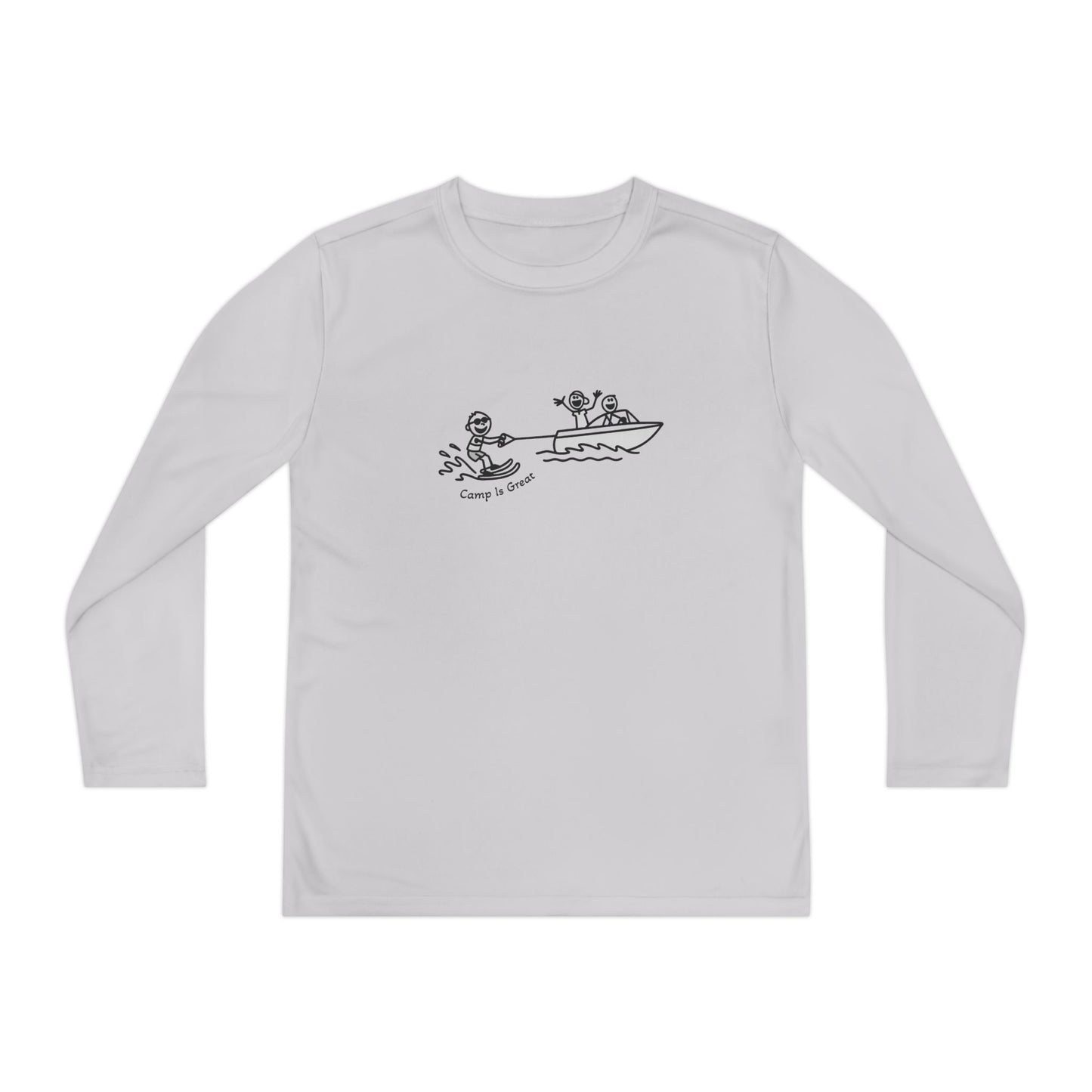 Youth Long Sleeve Competitor Tee Waterski
