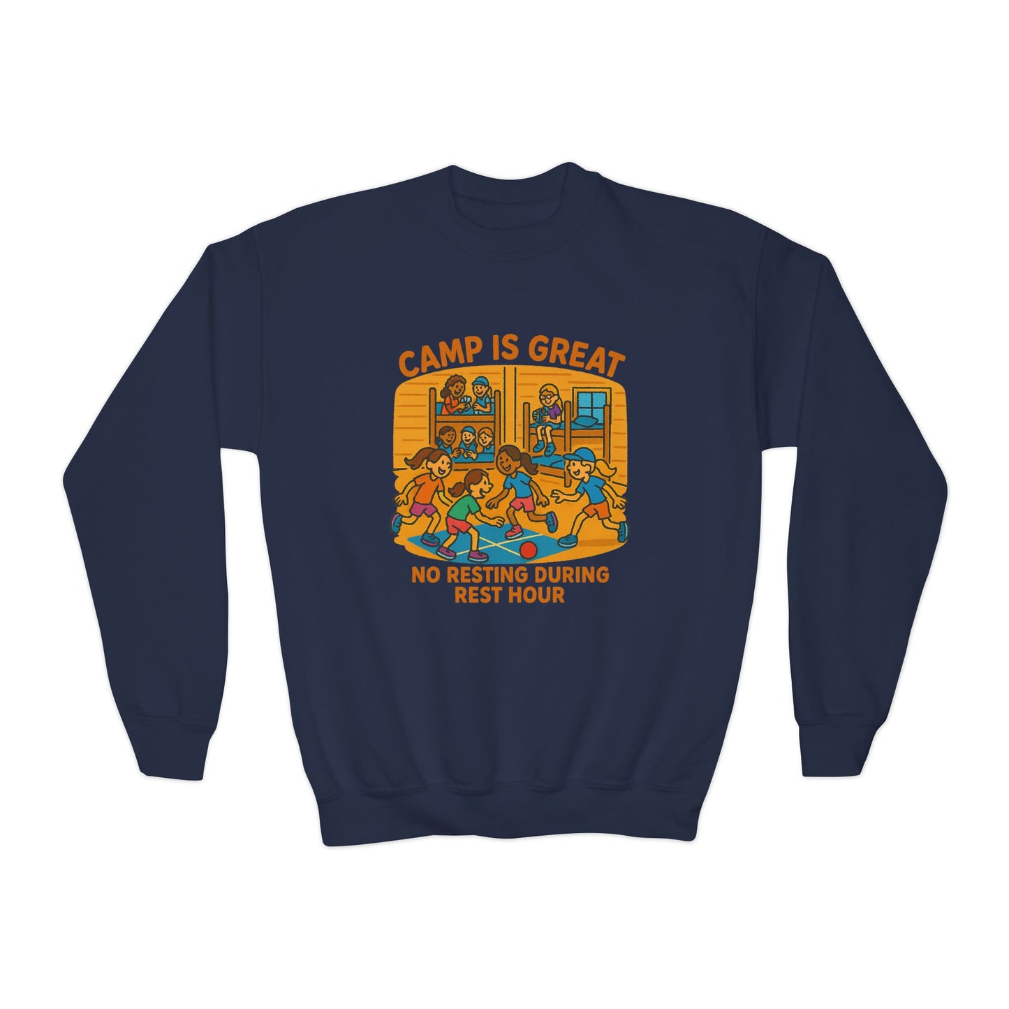 Youth Crewneck Sweatshirt Rest Hour