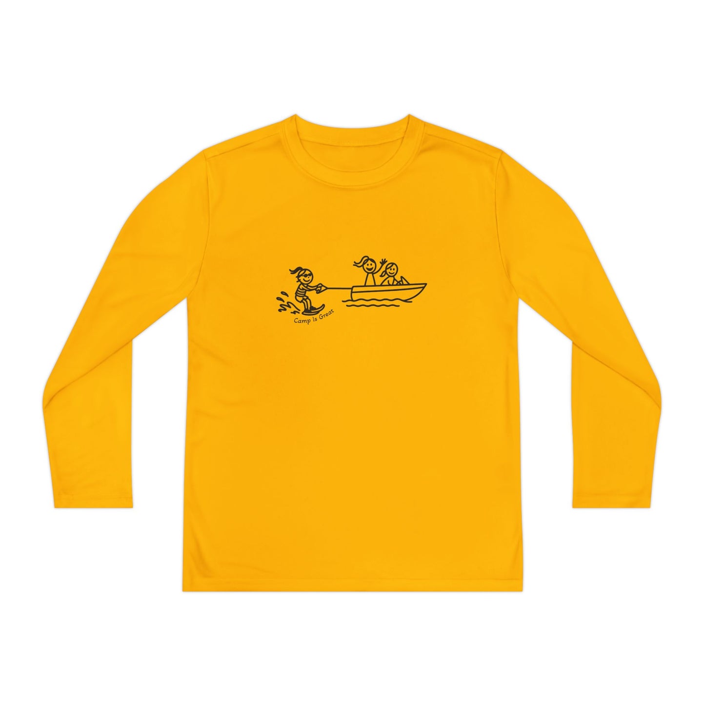 Youth Long Sleeve Competitor Tee Waterski
