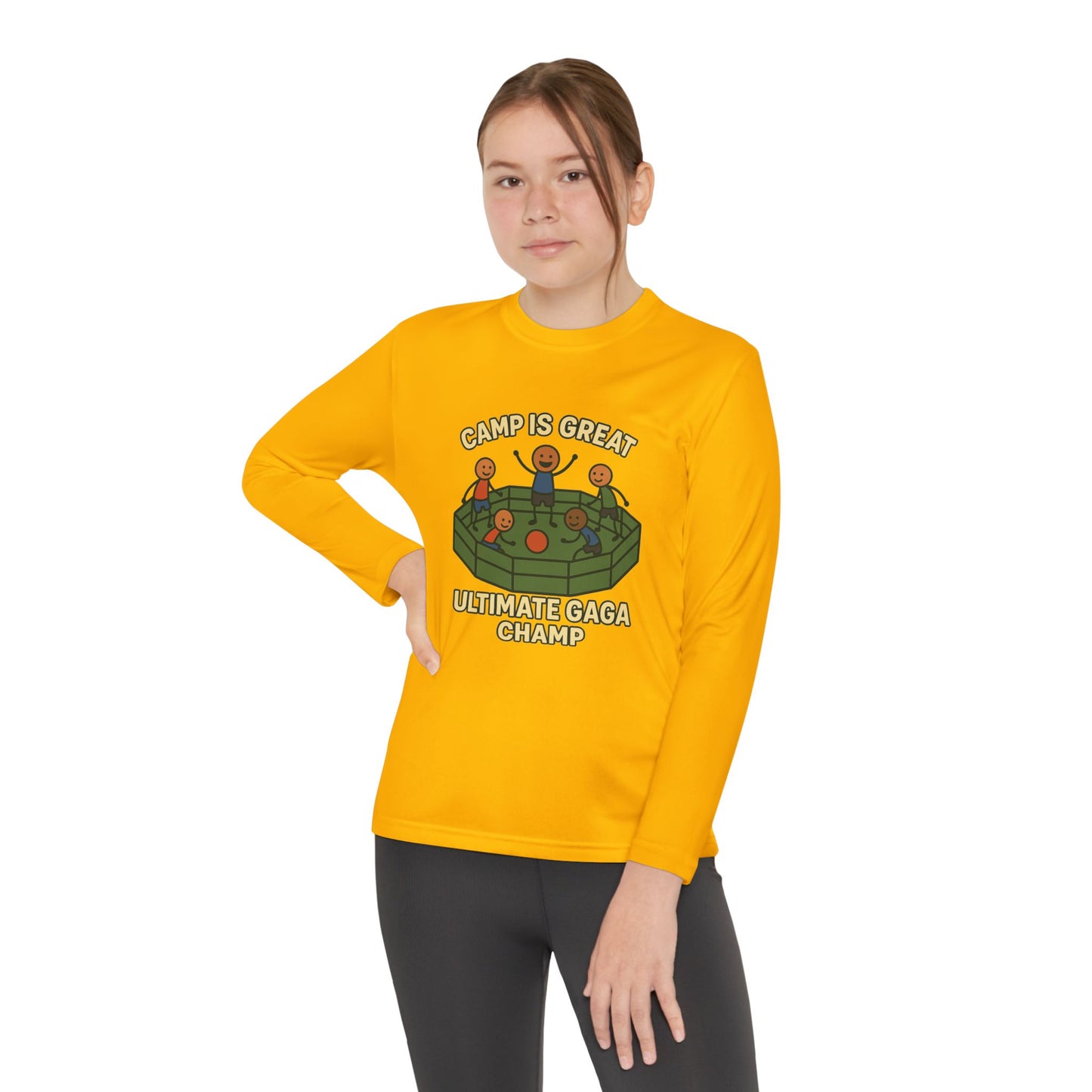 Youth Long Sleeve Competitor Tee GA Champ