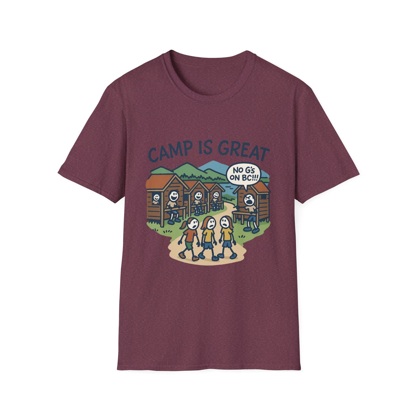Unisex Softstyle T-Shirt No G's on BC