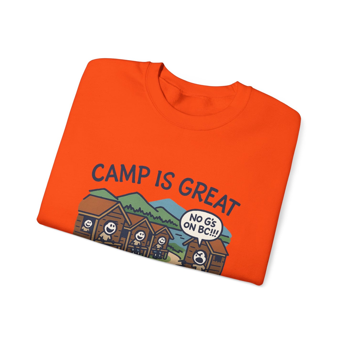 Unisex Heavy Blend™ Crewneck Sweatshirt No G's on BC