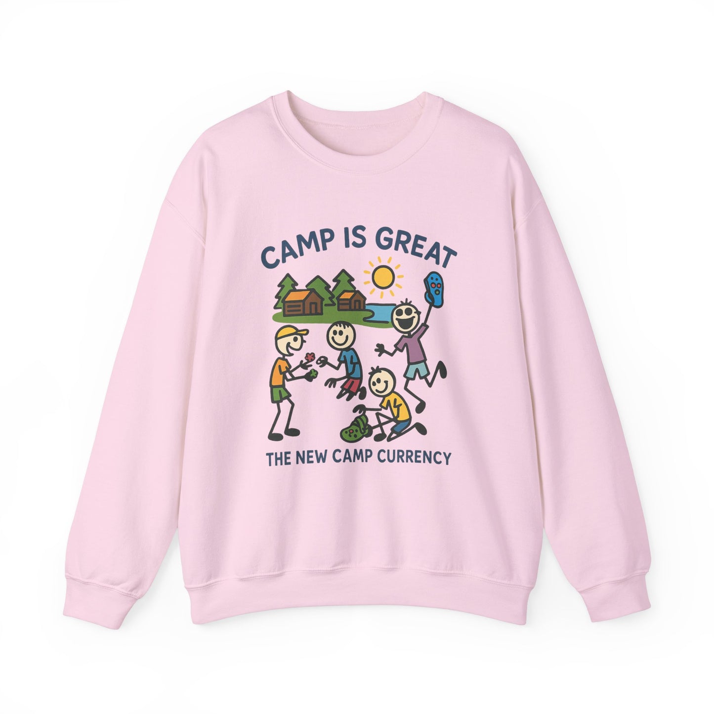 Unisex Heavy Blend™ Crewneck Sweatshirt Shoe Charms