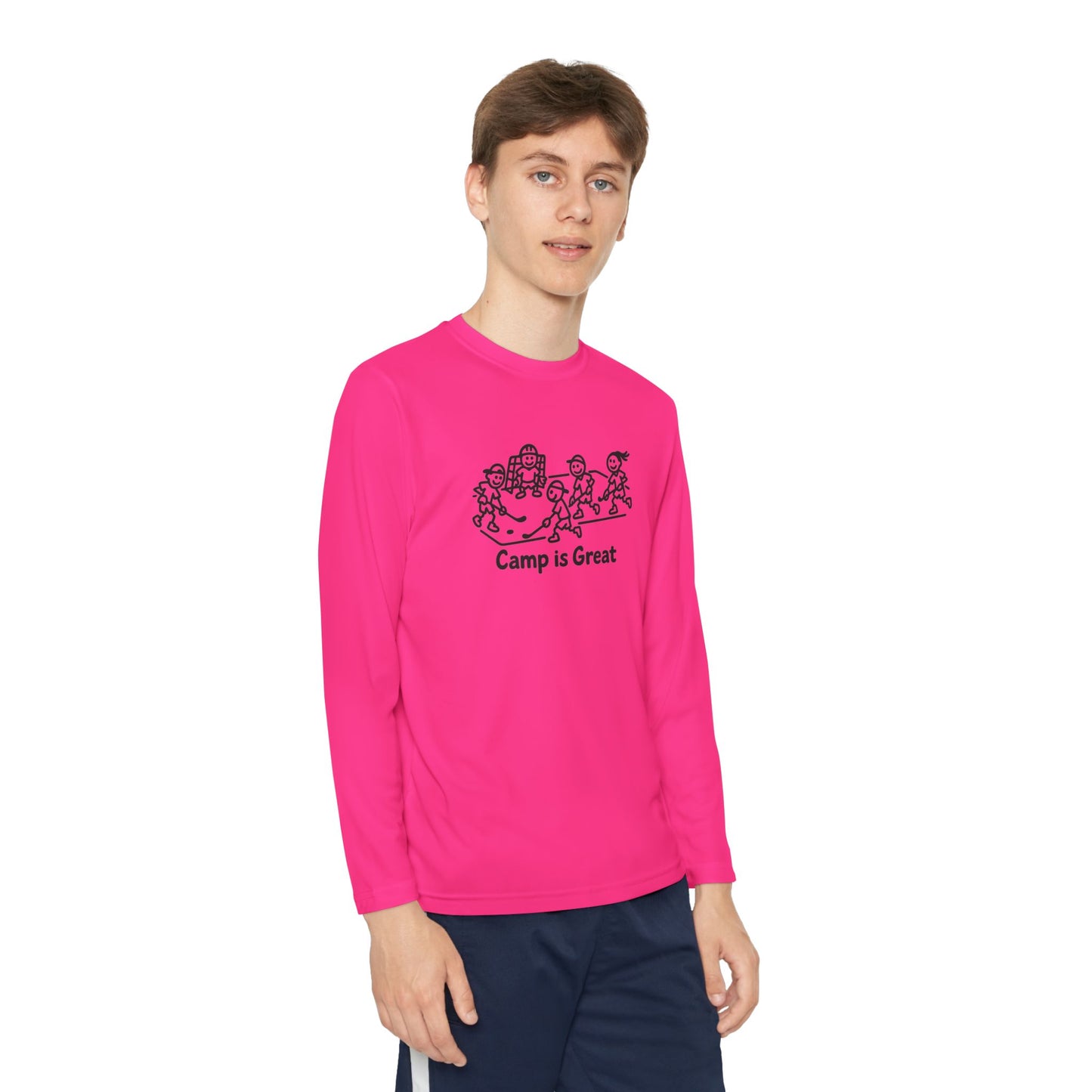 Youth Long Sleeve Competitor Tee Hockey
