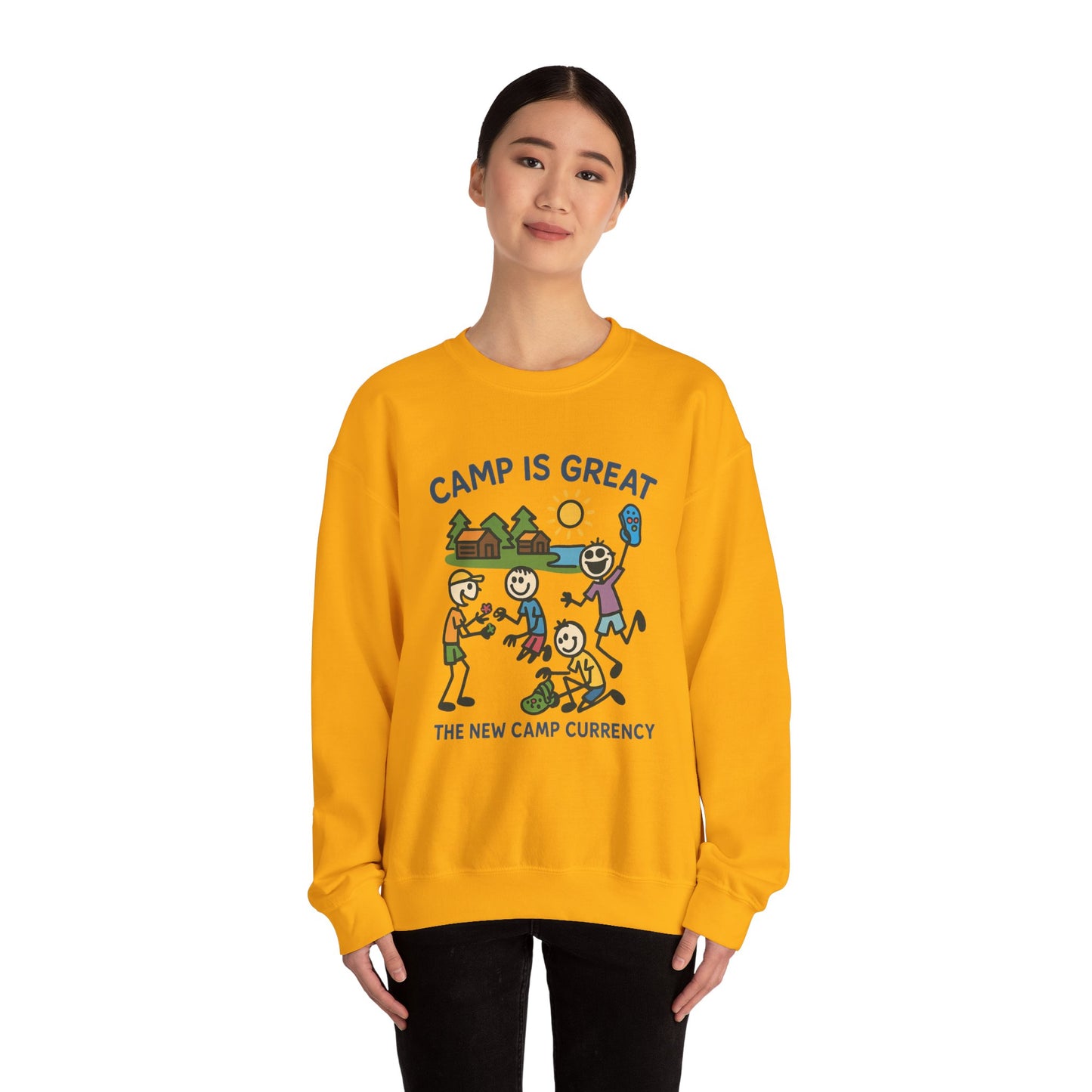 Unisex Heavy Blend™ Crewneck Sweatshirt Shoe Charms