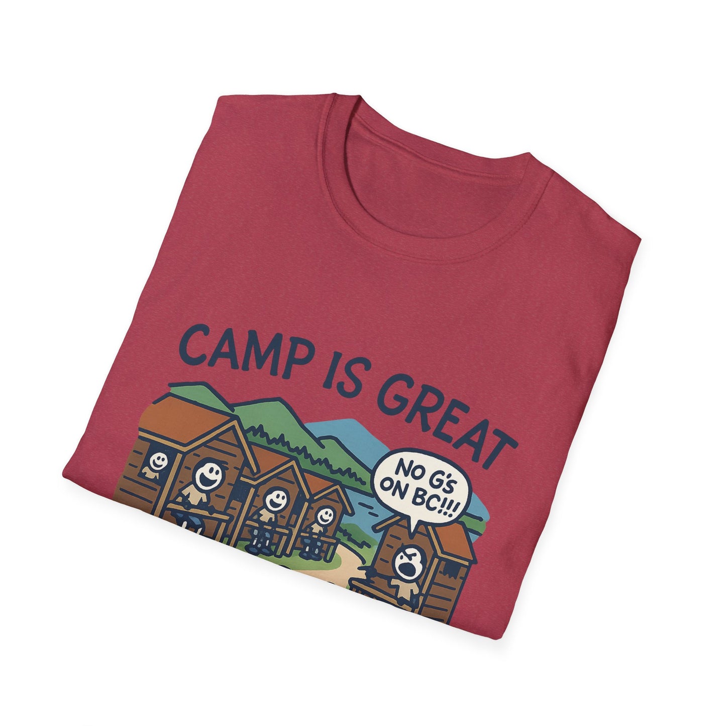 Unisex Softstyle T-Shirt No G's on BC