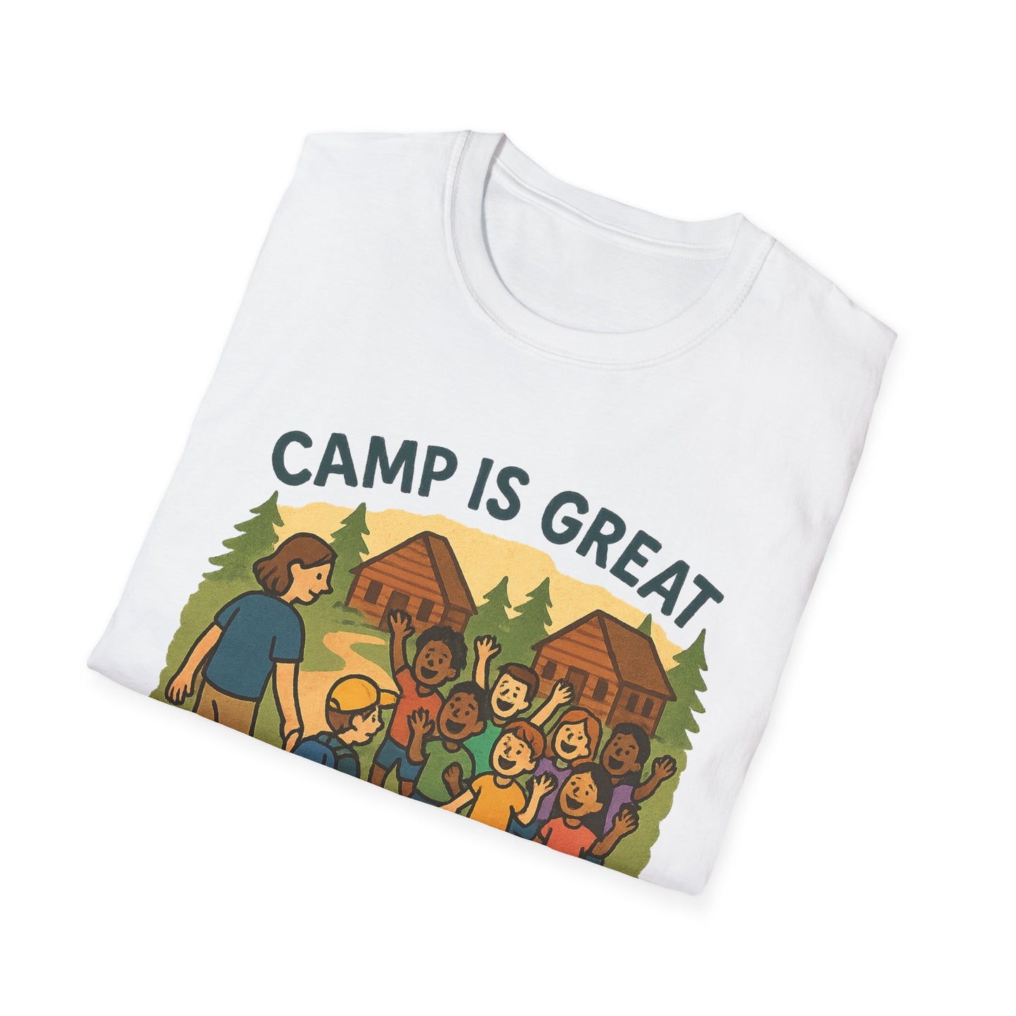 Unisex Softstyle T-Shirt First Time Camper