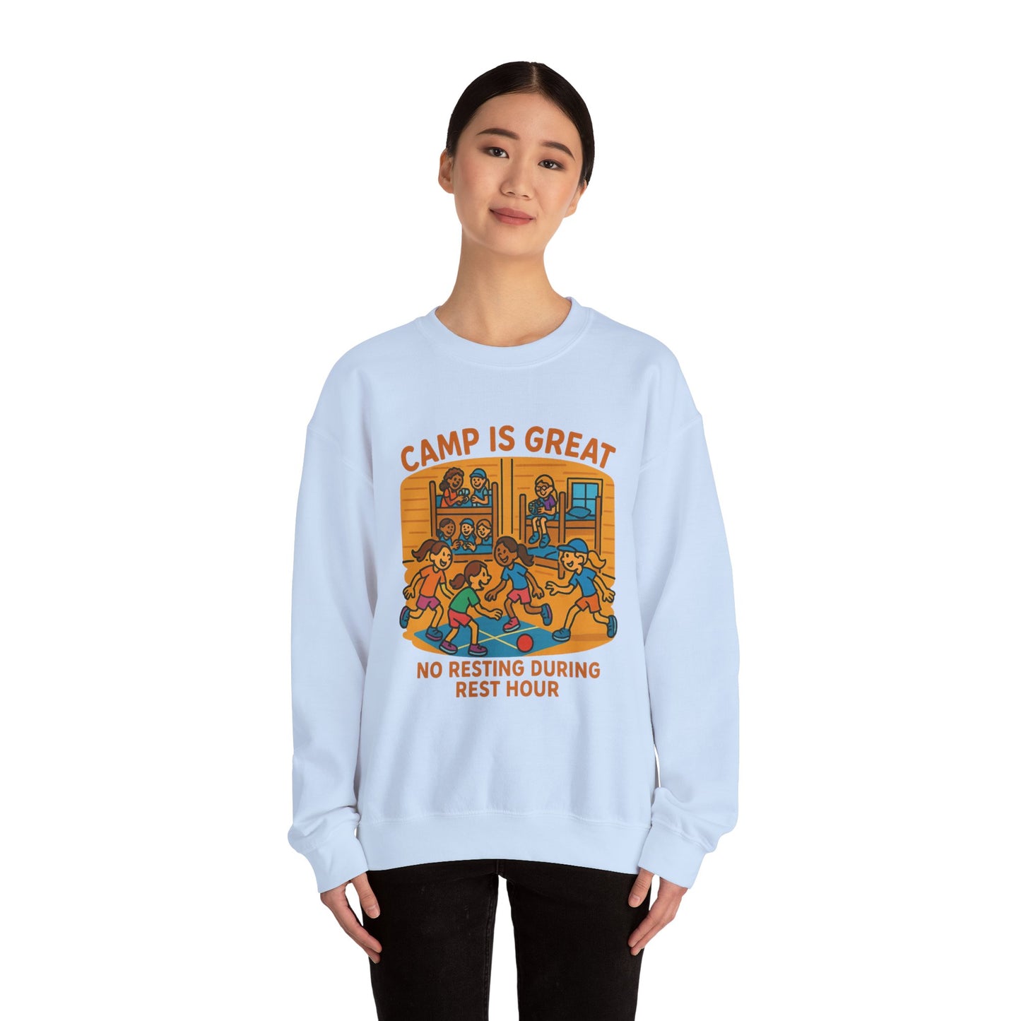Unisex Heavy Blend™ Crewneck Sweatshirt Rest Hour