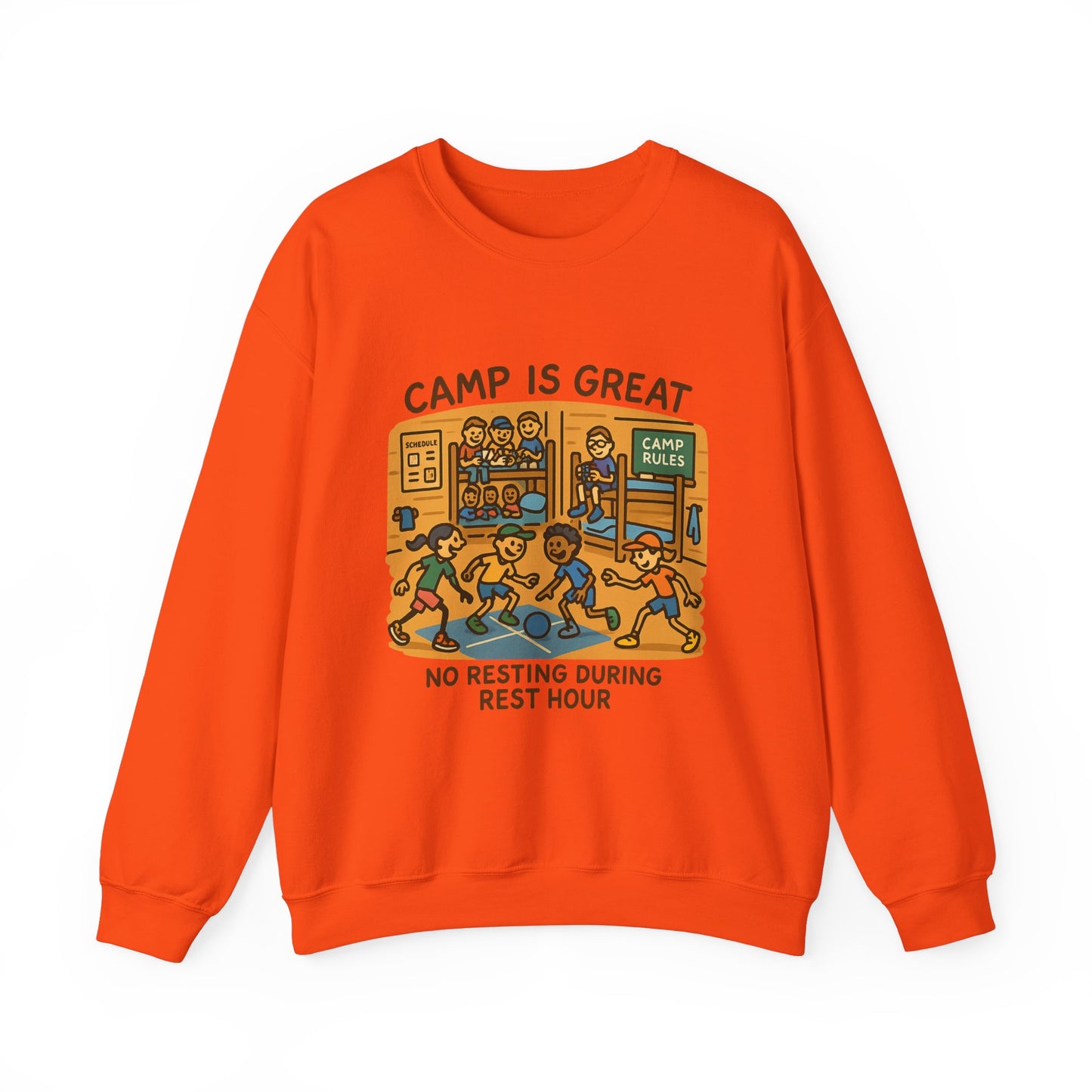 Unisex Heavy Blend™ Crewneck Sweatshirt Rest Hour