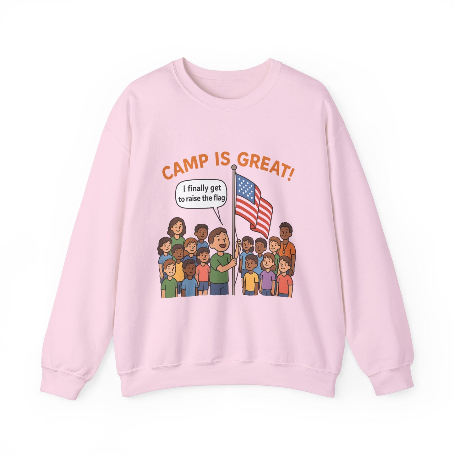 Unisex Heavy Blend™ Crewneck Sweatshirt Flag