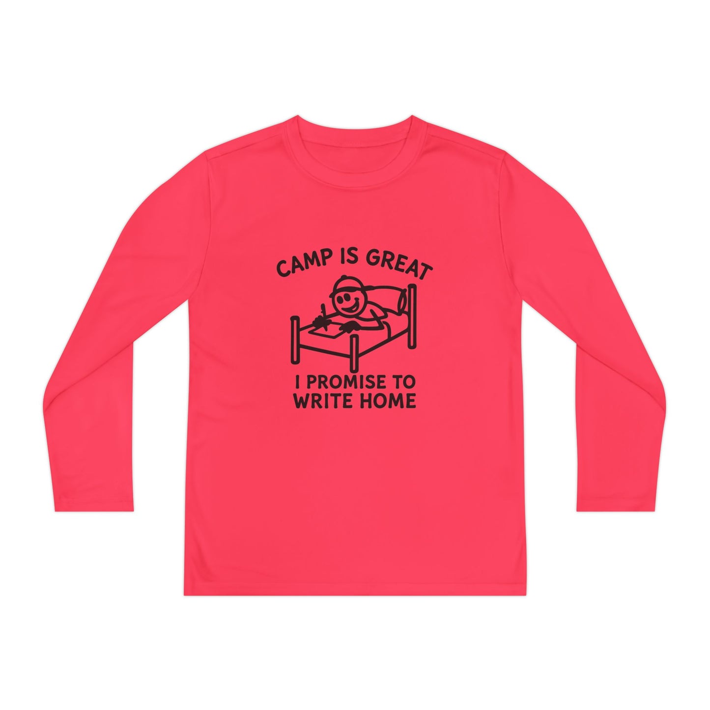 Youth Long Sleeve Competitor Tee Write Home