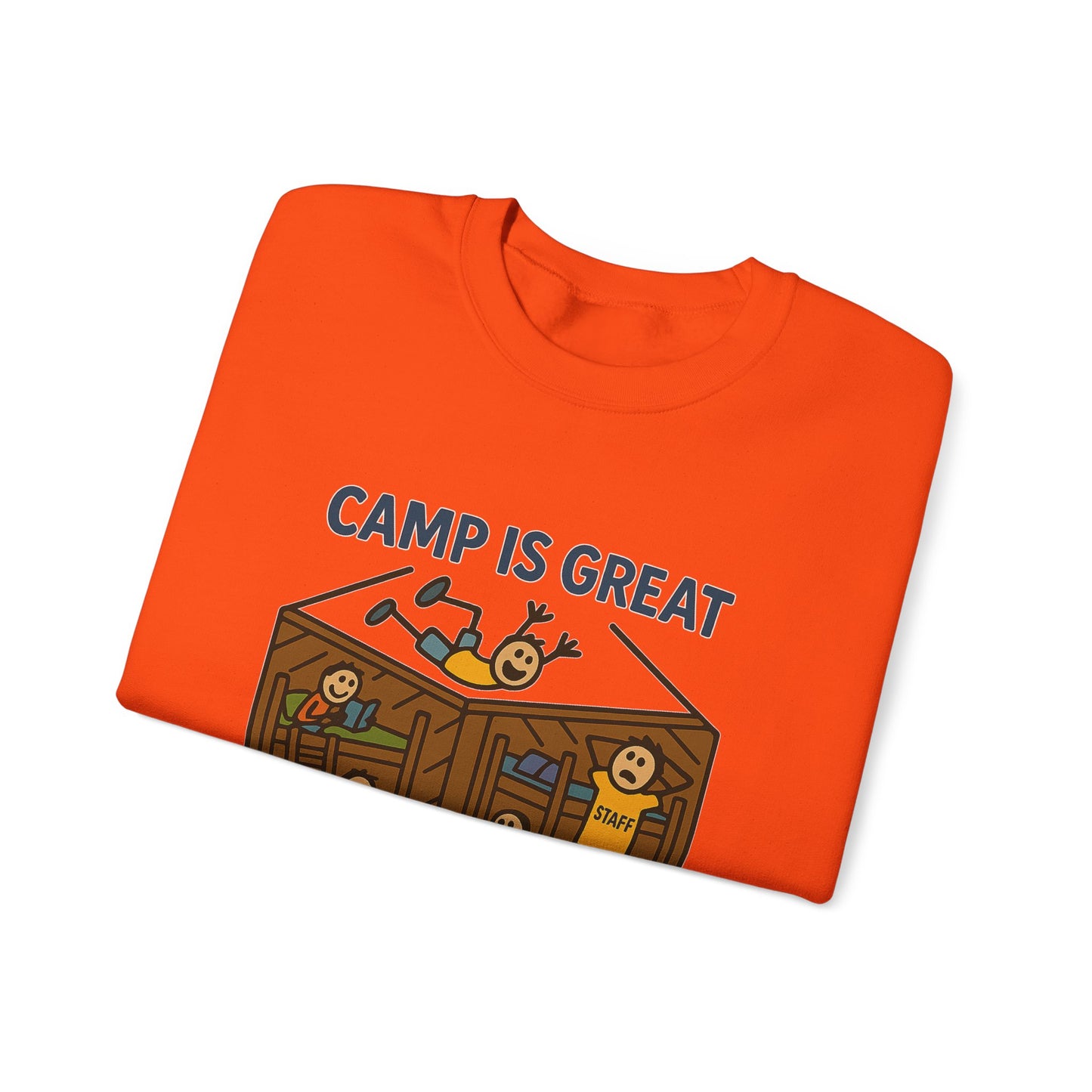 Unisex Heavy Blend™ Crewneck Sweatshirt Typical Day in the Cabin