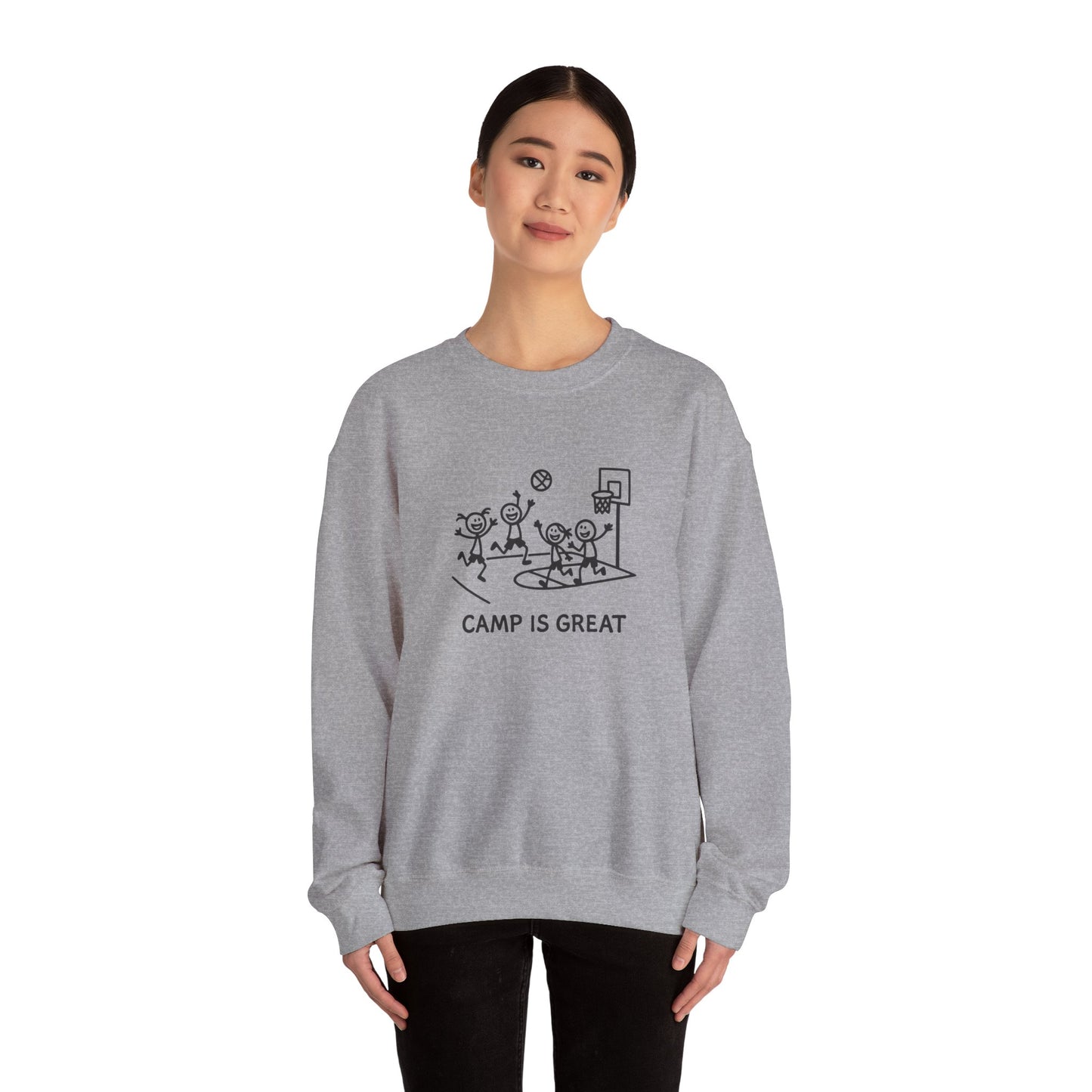 Unisex Heavy Blend™ Crewneck Sweatshirt Basketball