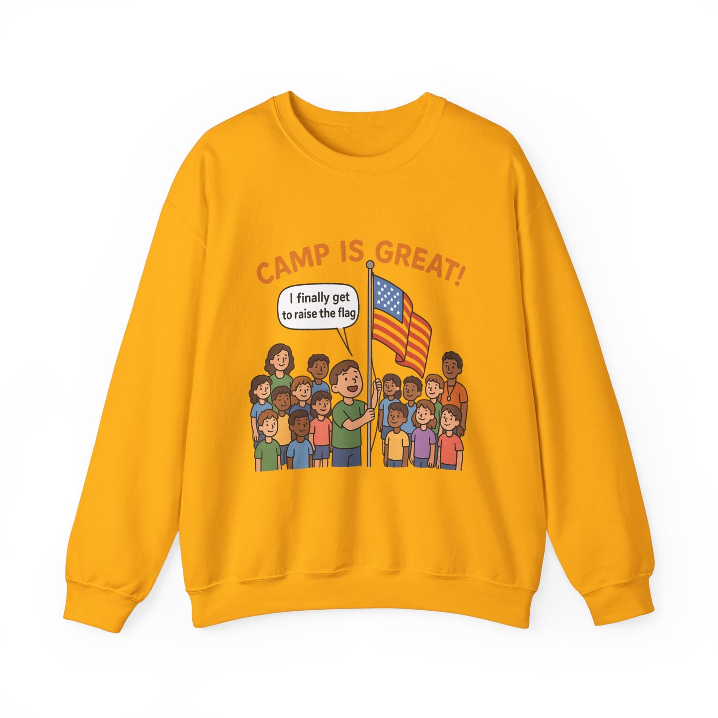 Unisex Heavy Blend™ Crewneck Sweatshirt Flag