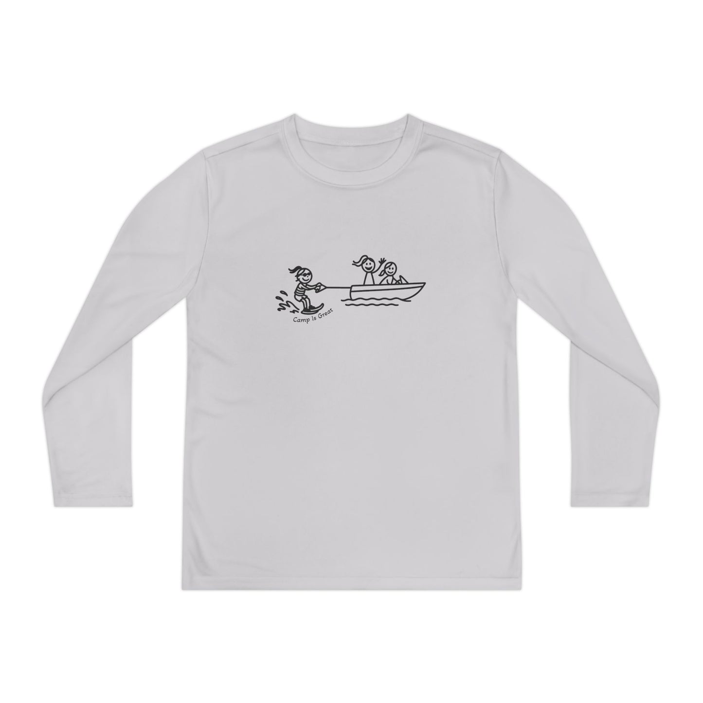 Youth Long Sleeve Competitor Tee Waterski
