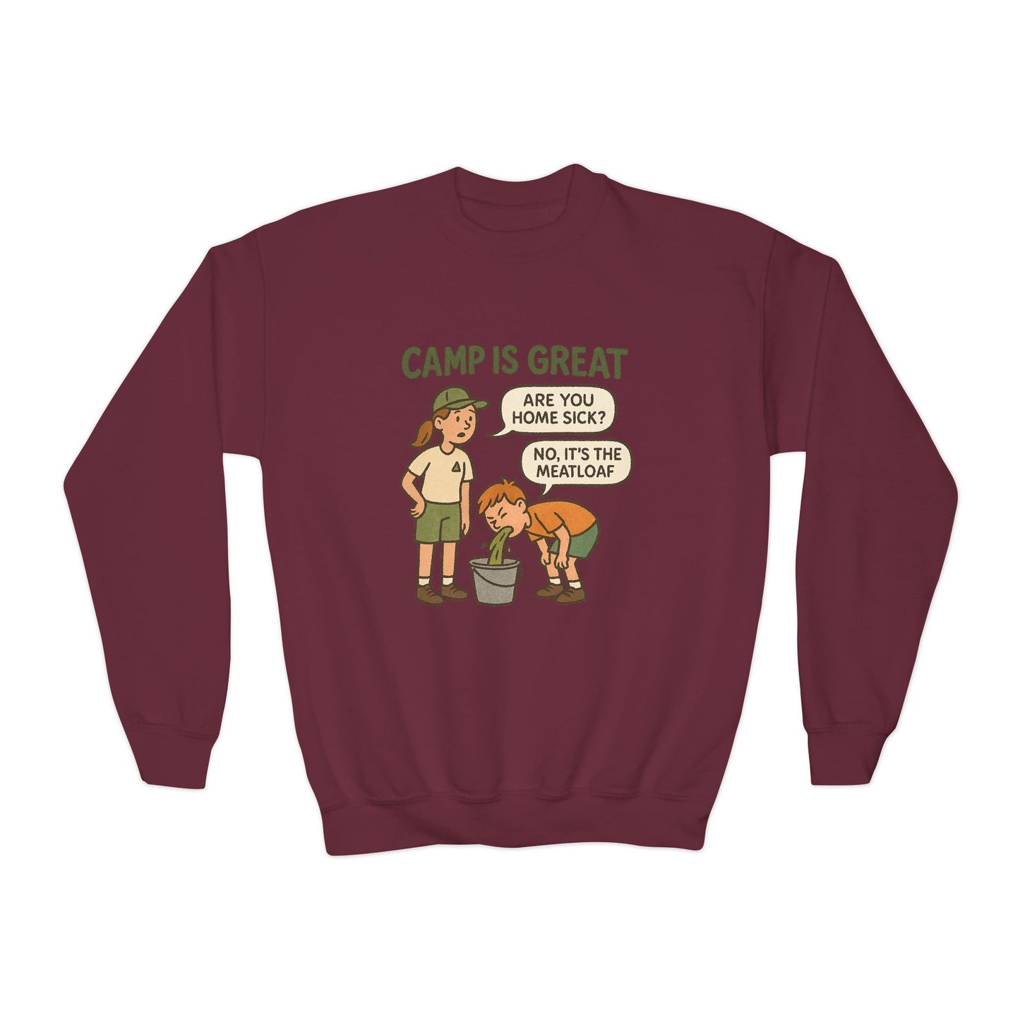 Youth Crewneck Sweatshirt Meatloaf